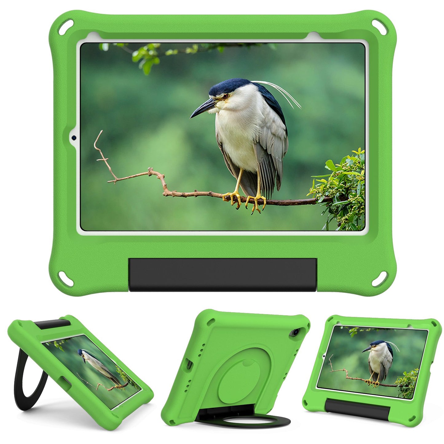 For iPad mini (2021) Foldable Ring Kickstand Design EVA Tablet Case Shockproof Cover