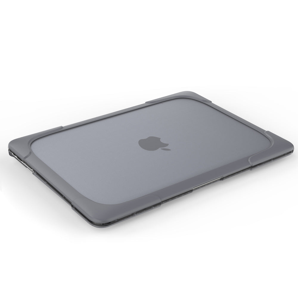 For Macbook Air 13.3 Inch See-through Full Protection PC TPU Case with Kickstand A1369/A1466