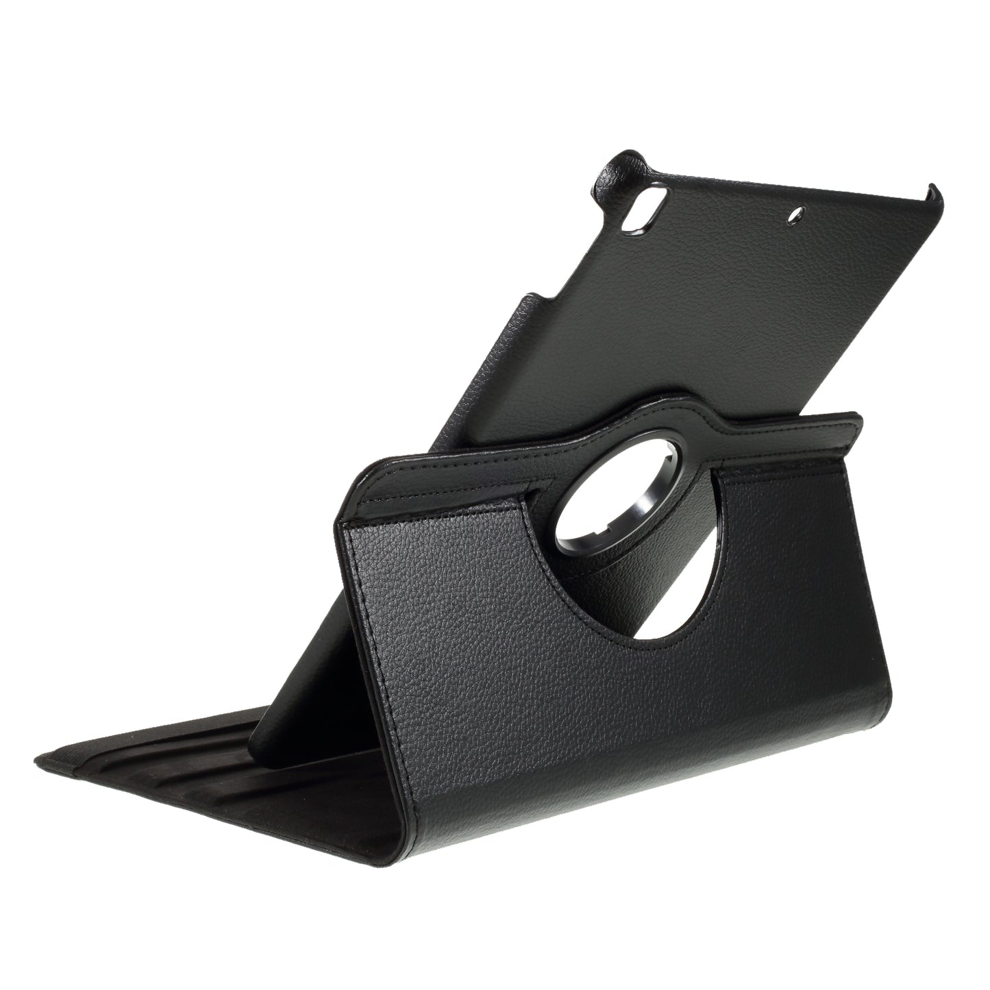 For iPad Air 10.5 (2019) / Pro 10.5 (2017) / iPad 10.2 (2021)/(2020)/(2019) 360-Rotary Stand Leather Tablet Case Litchi Grain