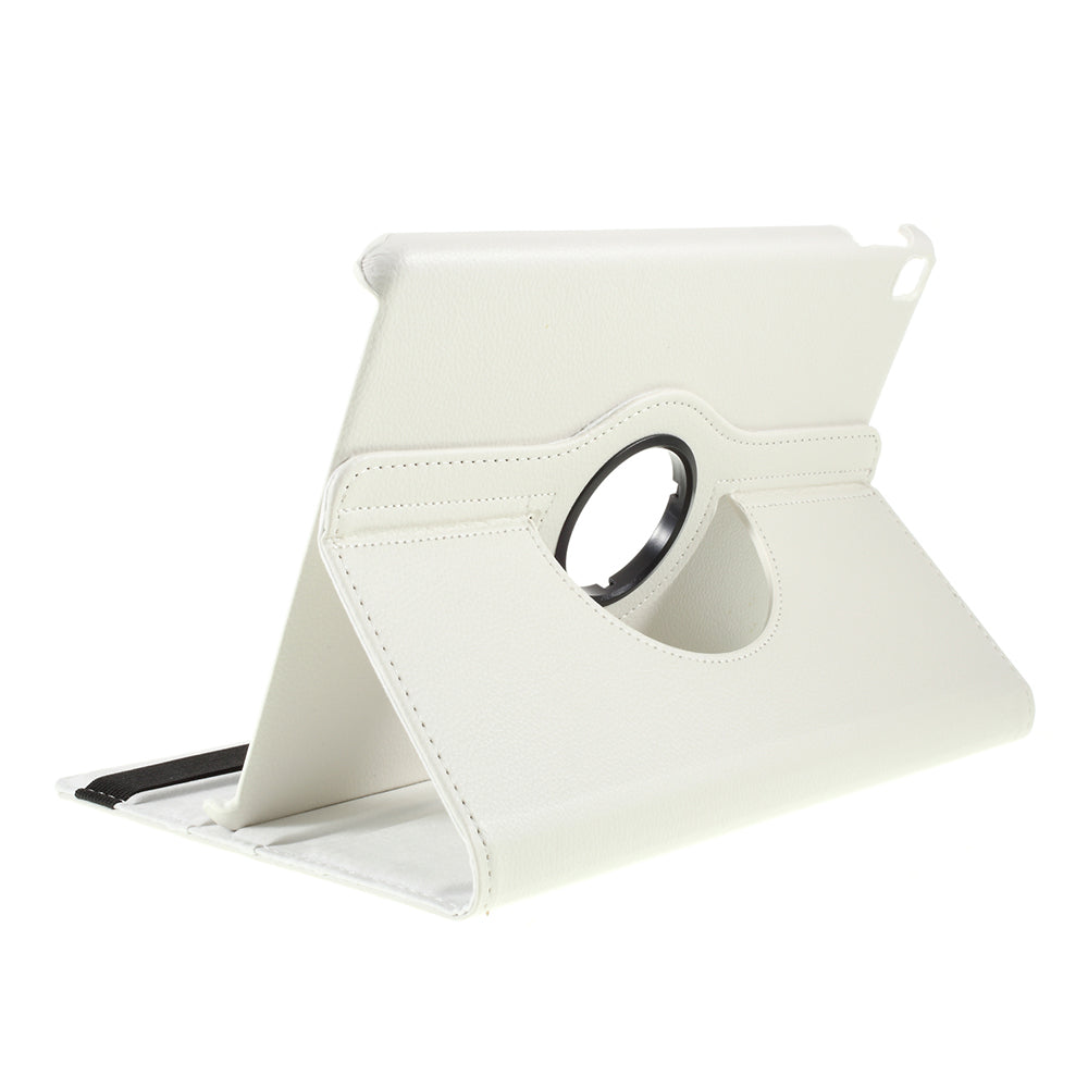 For iPad Air 10.5 (2019) / Pro 10.5 (2017) / iPad 10.2 (2021)/(2020)/(2019) 360-Rotary Stand Leather Tablet Case Litchi Grain