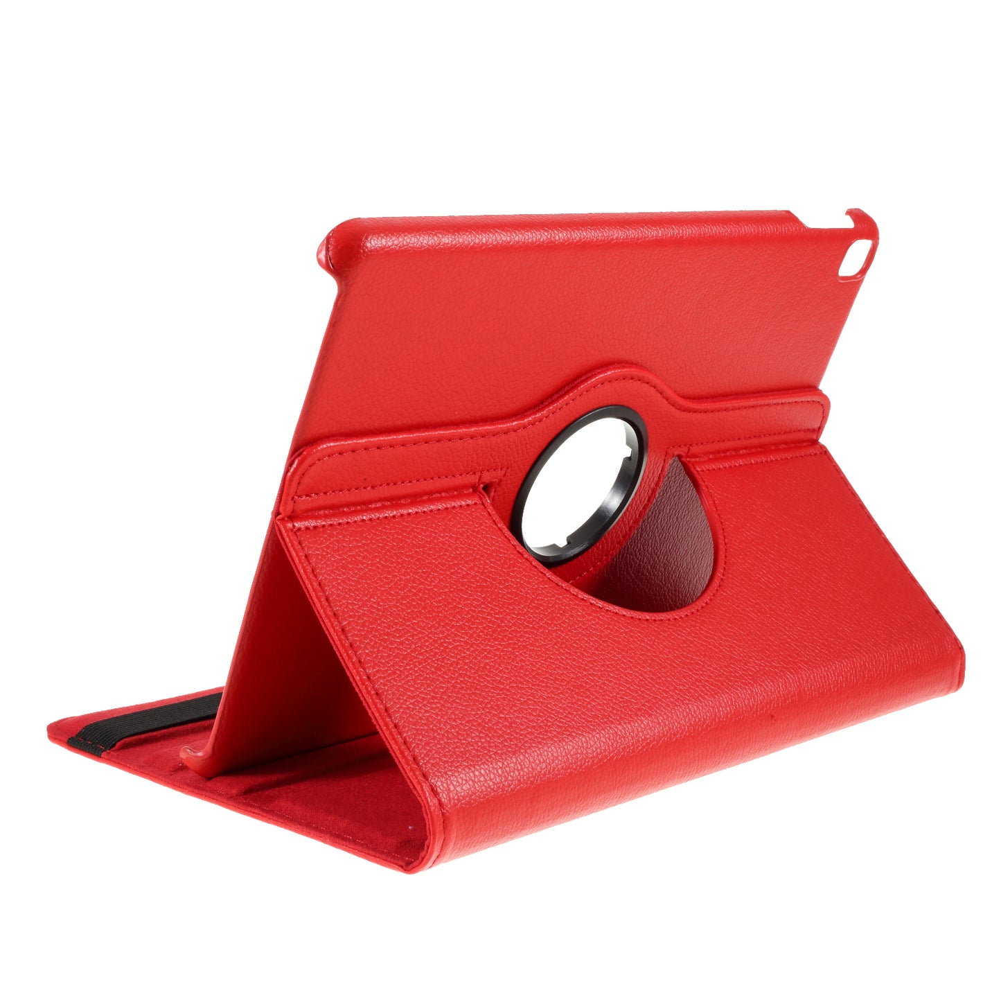 For iPad Air 10.5 (2019) / Pro 10.5 (2017) / iPad 10.2 (2021)/(2020)/(2019) 360-Rotary Stand Leather Tablet Case Litchi Grain