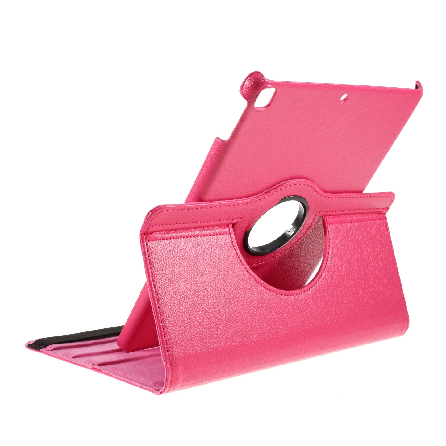 For iPad Air 10.5 (2019) / Pro 10.5 (2017) / iPad 10.2 (2021)/(2020)/(2019) 360-Rotary Stand Leather Tablet Case Litchi Grain