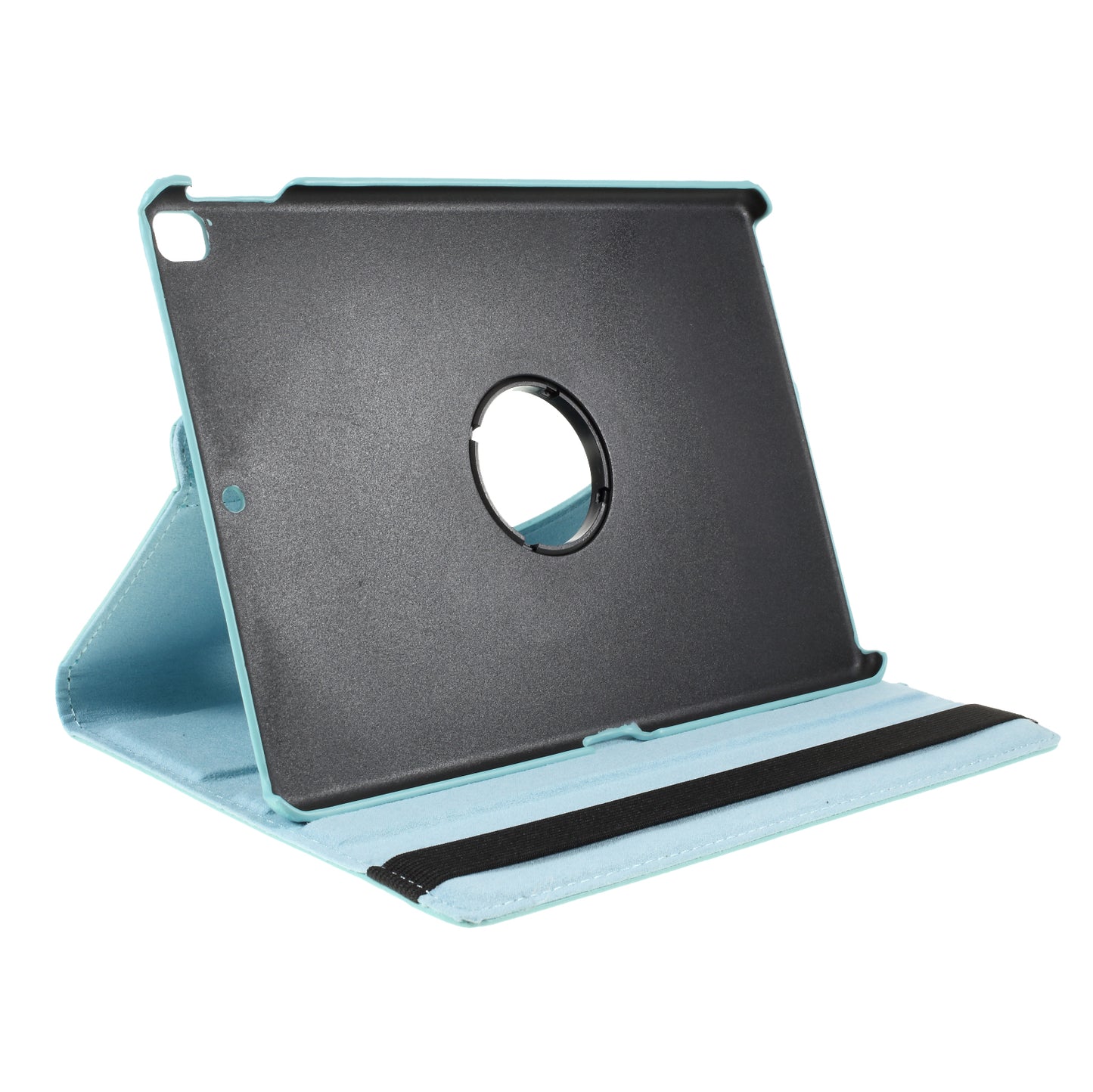 For iPad Air 10.5 (2019) / Pro 10.5 (2017) / iPad 10.2 (2021)/(2020)/(2019) 360-Rotary Stand Leather Tablet Case Litchi Grain