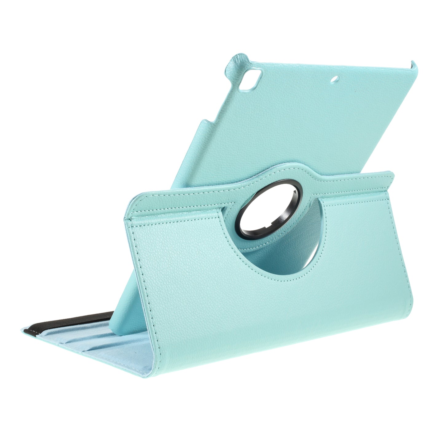 For iPad Air 10.5 (2019) / Pro 10.5 (2017) / iPad 10.2 (2021)/(2020)/(2019) 360-Rotary Stand Leather Tablet Case Litchi Grain