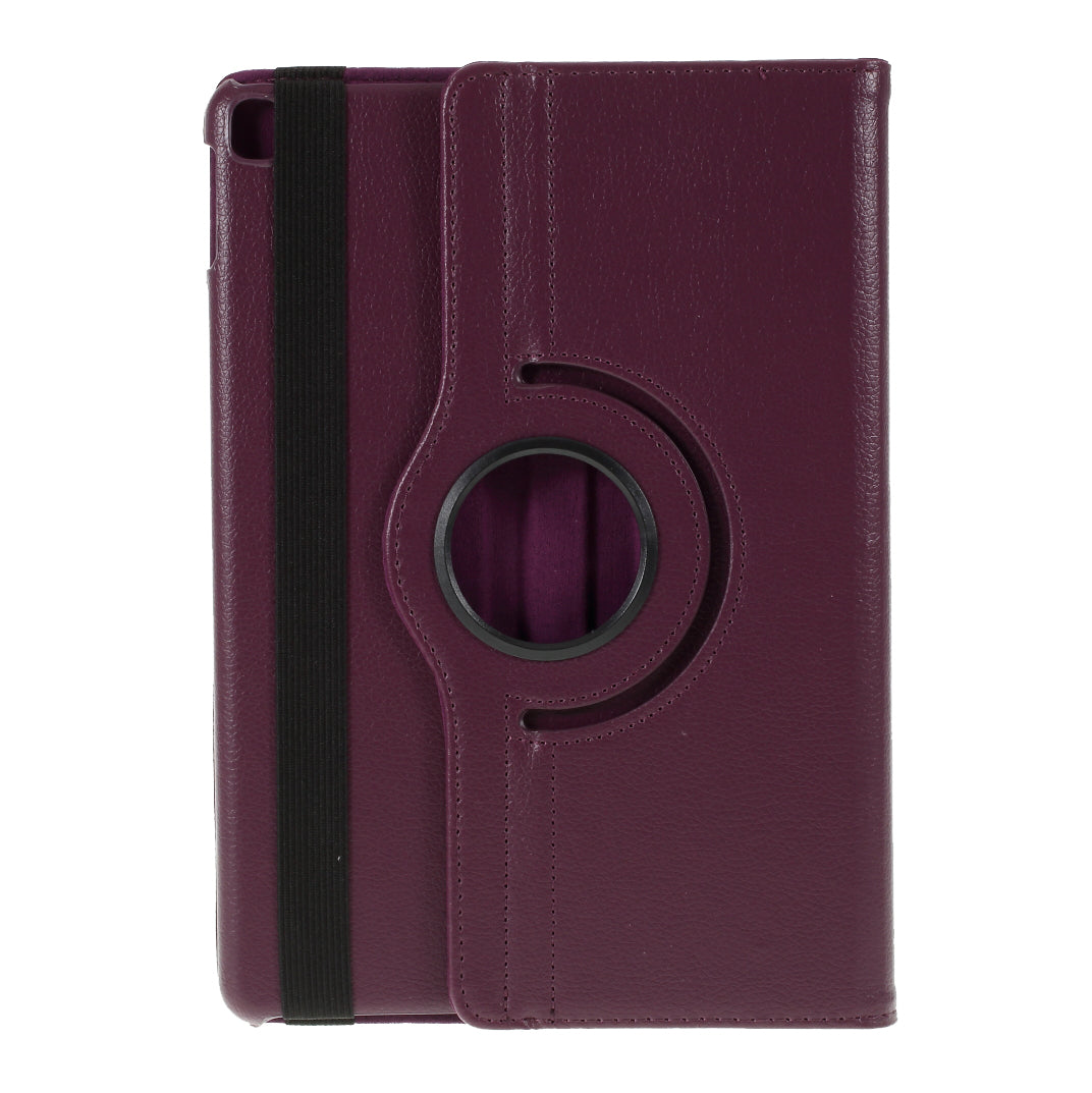 For iPad Air 10.5 (2019) / Pro 10.5 (2017) / iPad 10.2 (2021)/(2020)/(2019) 360-Rotary Stand Leather Tablet Case Litchi Grain