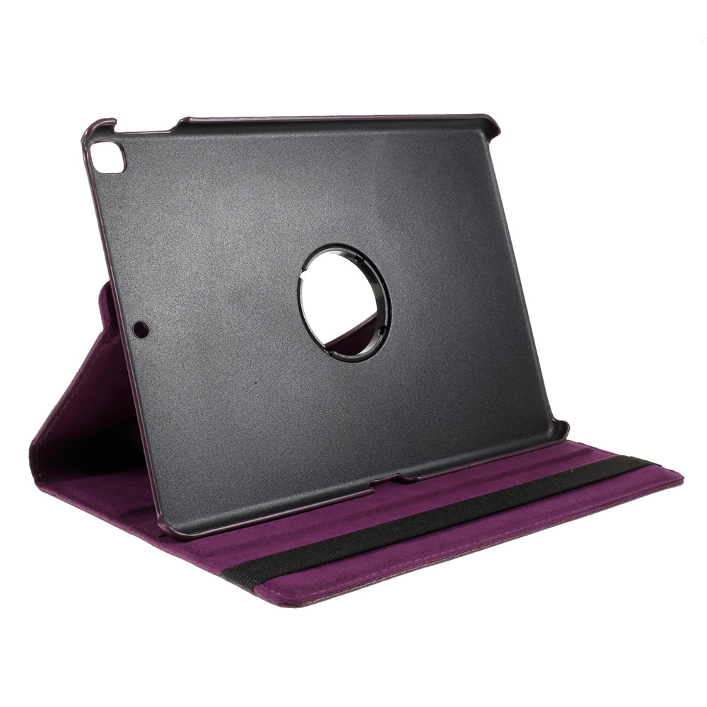 For iPad Air 10.5 (2019) / Pro 10.5 (2017) / iPad 10.2 (2021)/(2020)/(2019) 360-Rotary Stand Leather Tablet Case Litchi Grain