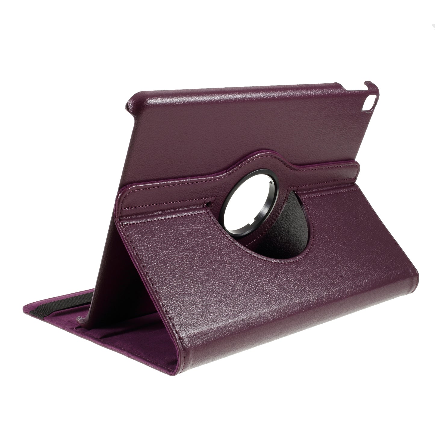 For iPad Air 10.5 (2019) / Pro 10.5 (2017) / iPad 10.2 (2021)/(2020)/(2019) 360-Rotary Stand Leather Tablet Case Litchi Grain