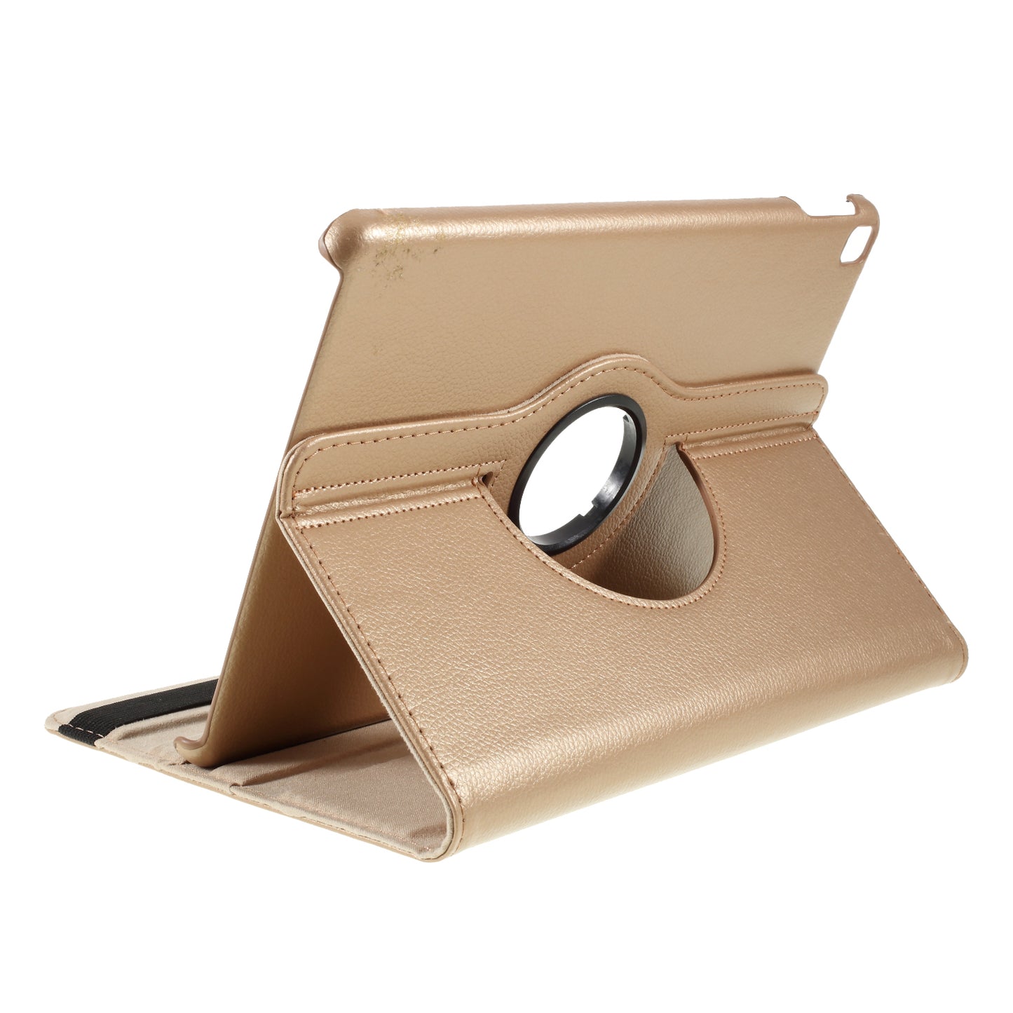 For iPad Air 10.5 (2019) / Pro 10.5 (2017) / iPad 10.2 (2021)/(2020)/(2019) 360-Rotary Stand Leather Tablet Case Litchi Grain