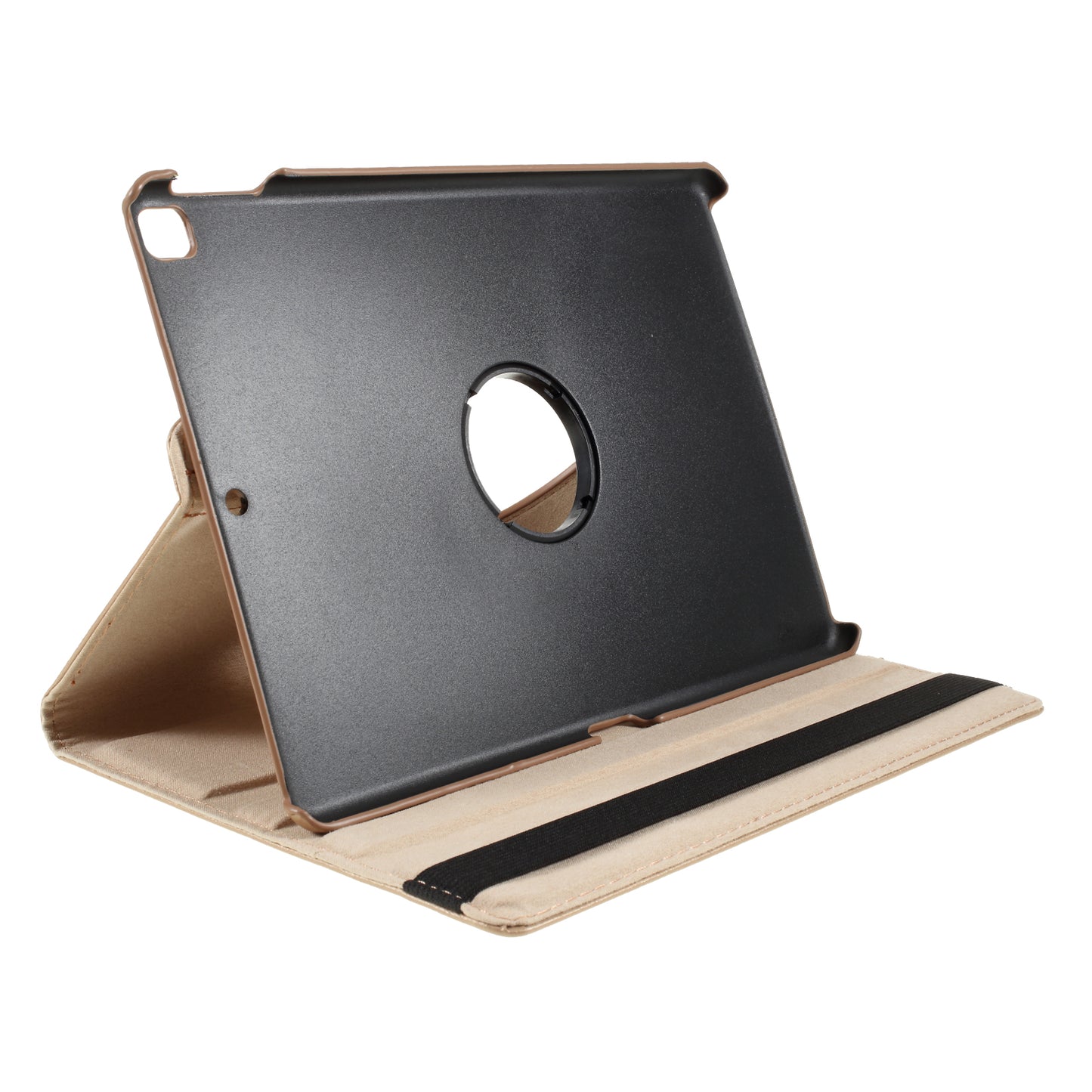 For iPad Air 10.5 (2019) / Pro 10.5 (2017) / iPad 10.2 (2021)/(2020)/(2019) 360-Rotary Stand Leather Tablet Case Litchi Grain