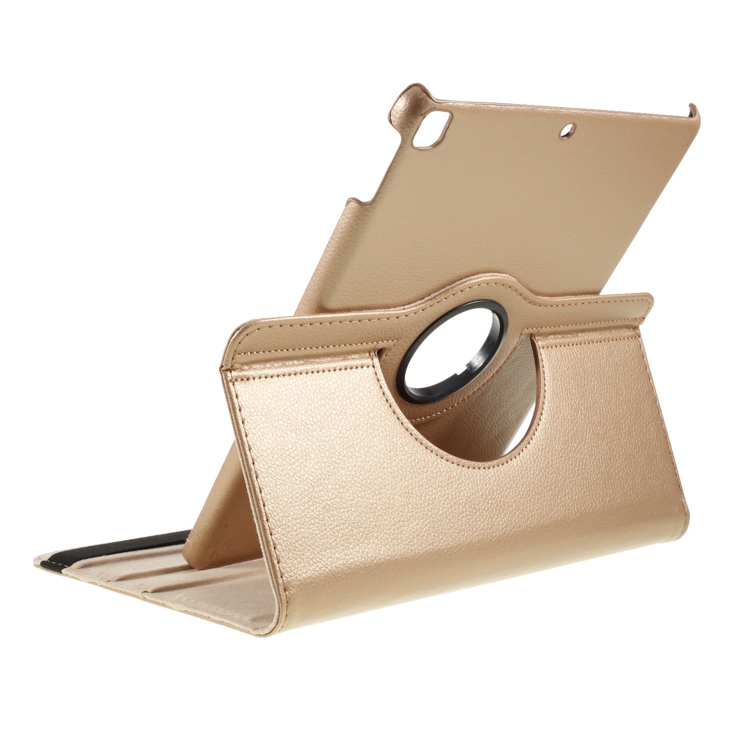 For iPad Air 10.5 (2019) / Pro 10.5 (2017) / iPad 10.2 (2021)/(2020)/(2019) 360-Rotary Stand Leather Tablet Case Litchi Grain