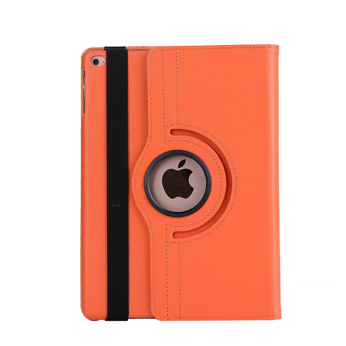 For iPad 9.7 (2018) / 9.7 (2017) Litchi Grain 360 Degree Rotary Stand Smart Leather Tablet Case