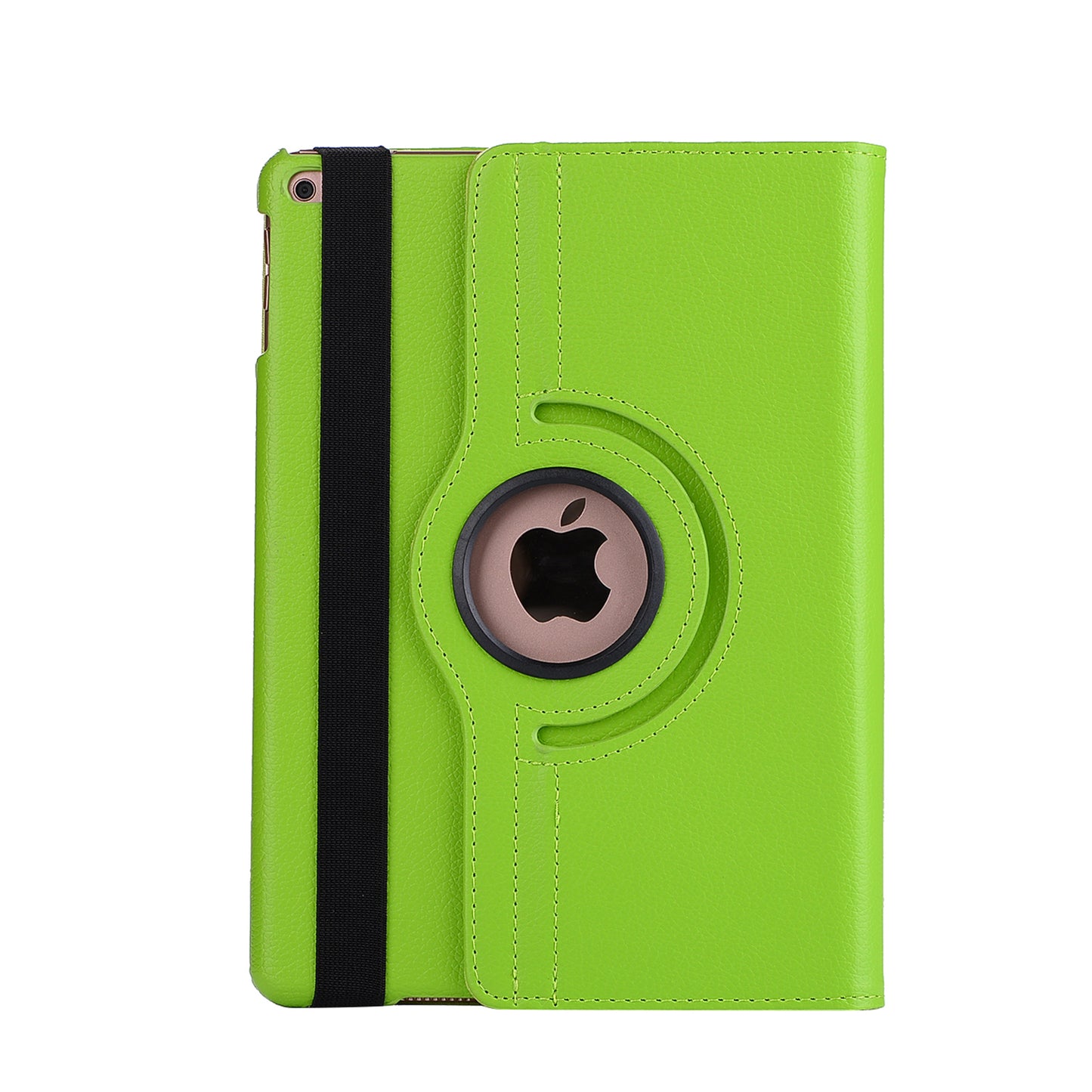 For iPad 9.7 (2018) / 9.7 (2017) Litchi Grain 360 Degree Rotary Stand Smart Leather Tablet Case