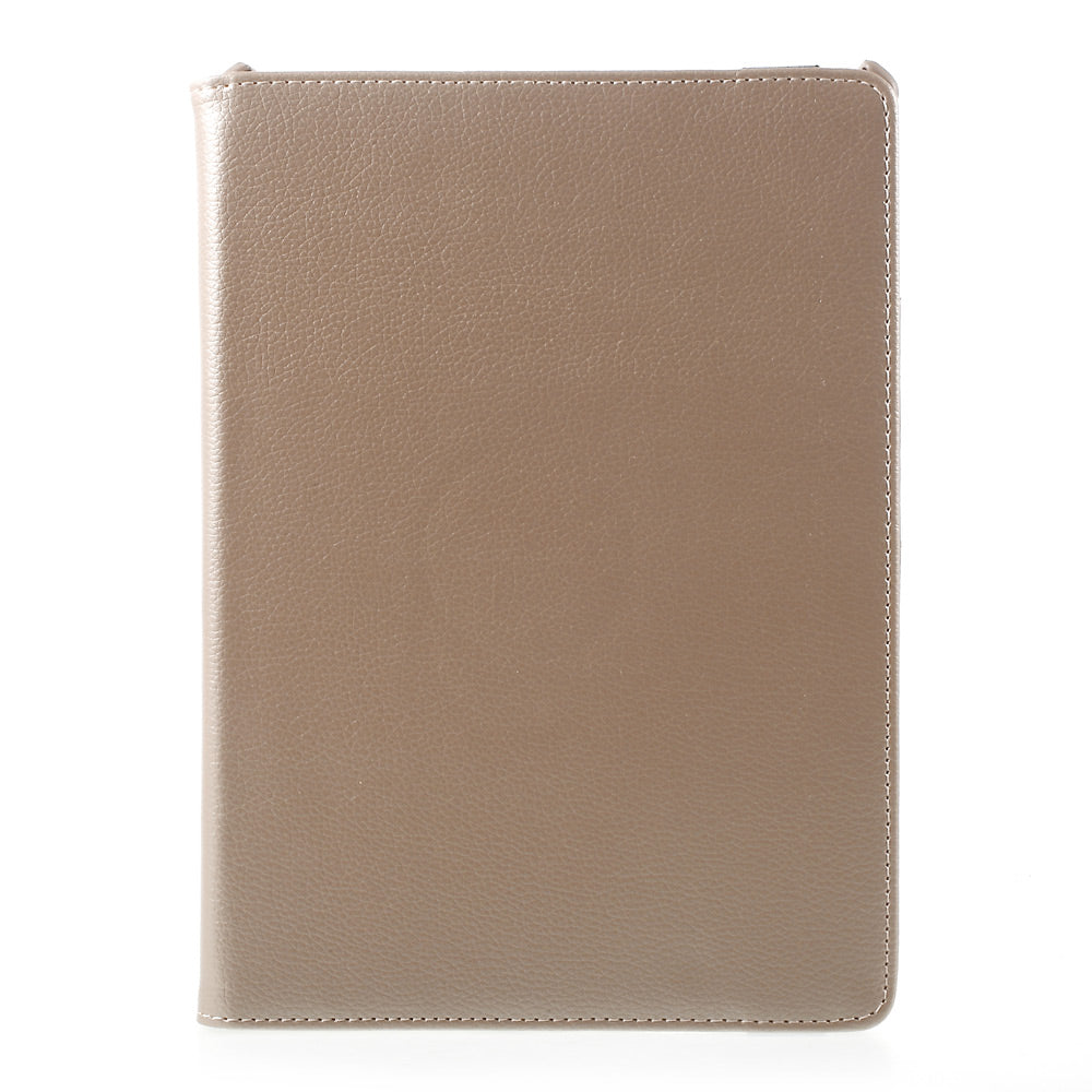 For iPad 9.7 (2018) / 9.7 (2017) Leather Flip Protective Case with 360 Degree Rotary Stand