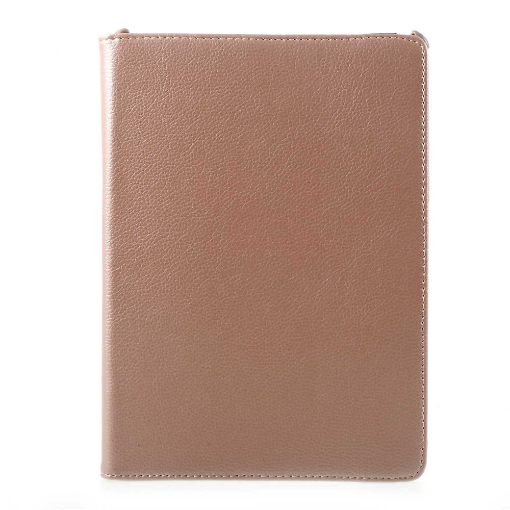 For iPad 9.7 (2018) / 9.7 (2017) Leather Flip Protective Case with 360 Degree Rotary Stand