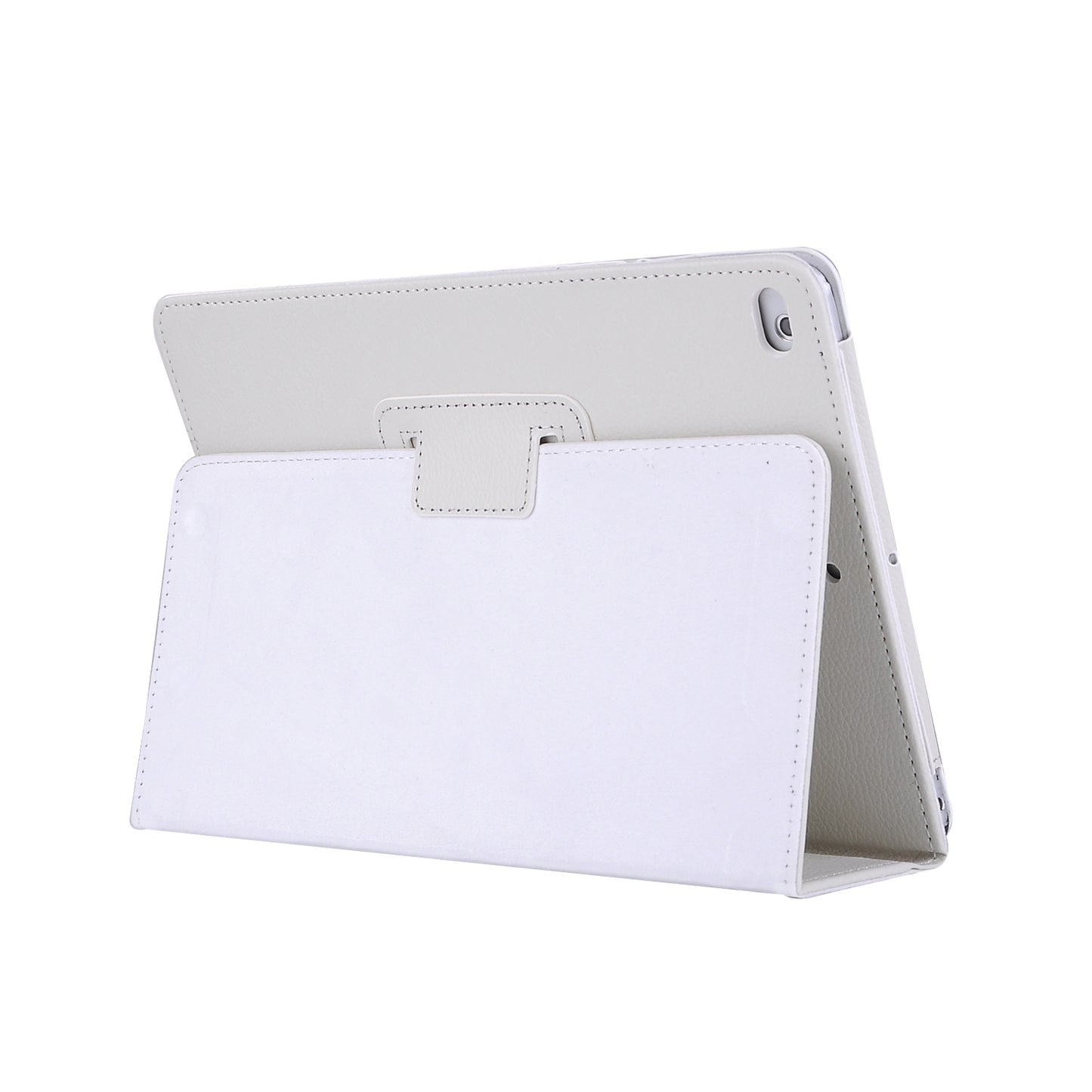 For iPad 9.7 (2018) / 9.7 (2017) Flip Stand Smart Leather Tablet Case Litchi Texture