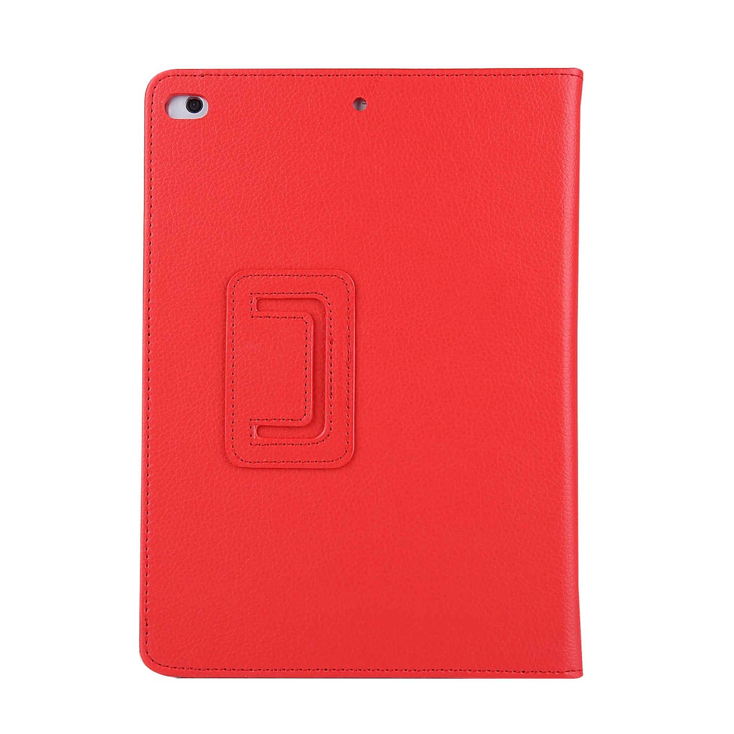 For iPad 9.7 (2018) / 9.7 (2017) Flip Stand Smart Leather Tablet Case Litchi Texture