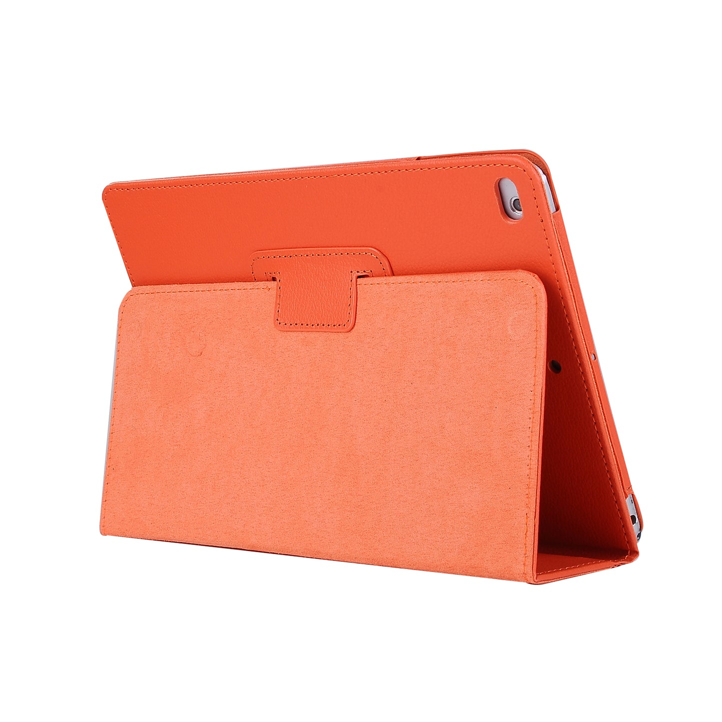 For iPad 9.7 (2018) / 9.7 (2017) Flip Stand Smart Leather Tablet Case Litchi Texture