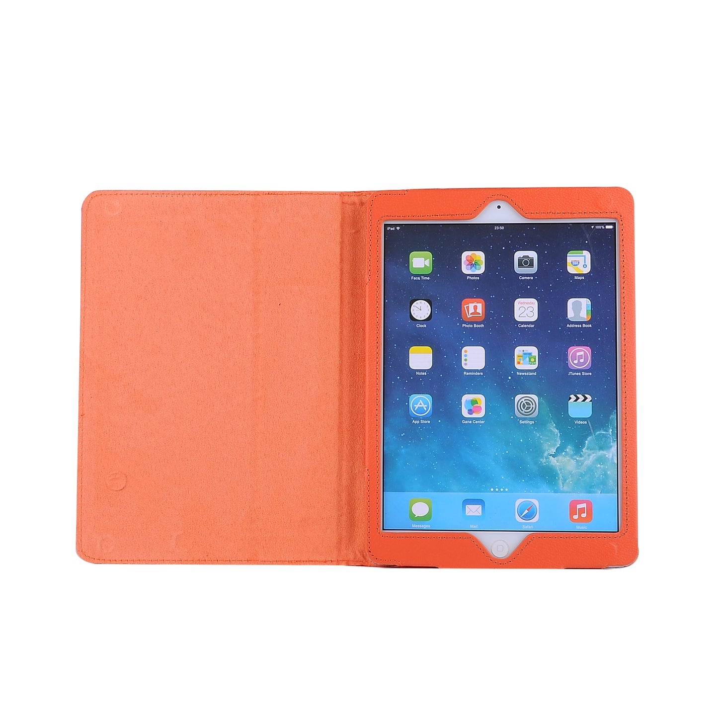 For iPad 9.7 (2018) / 9.7 (2017) Flip Stand Smart Leather Tablet Case Litchi Texture