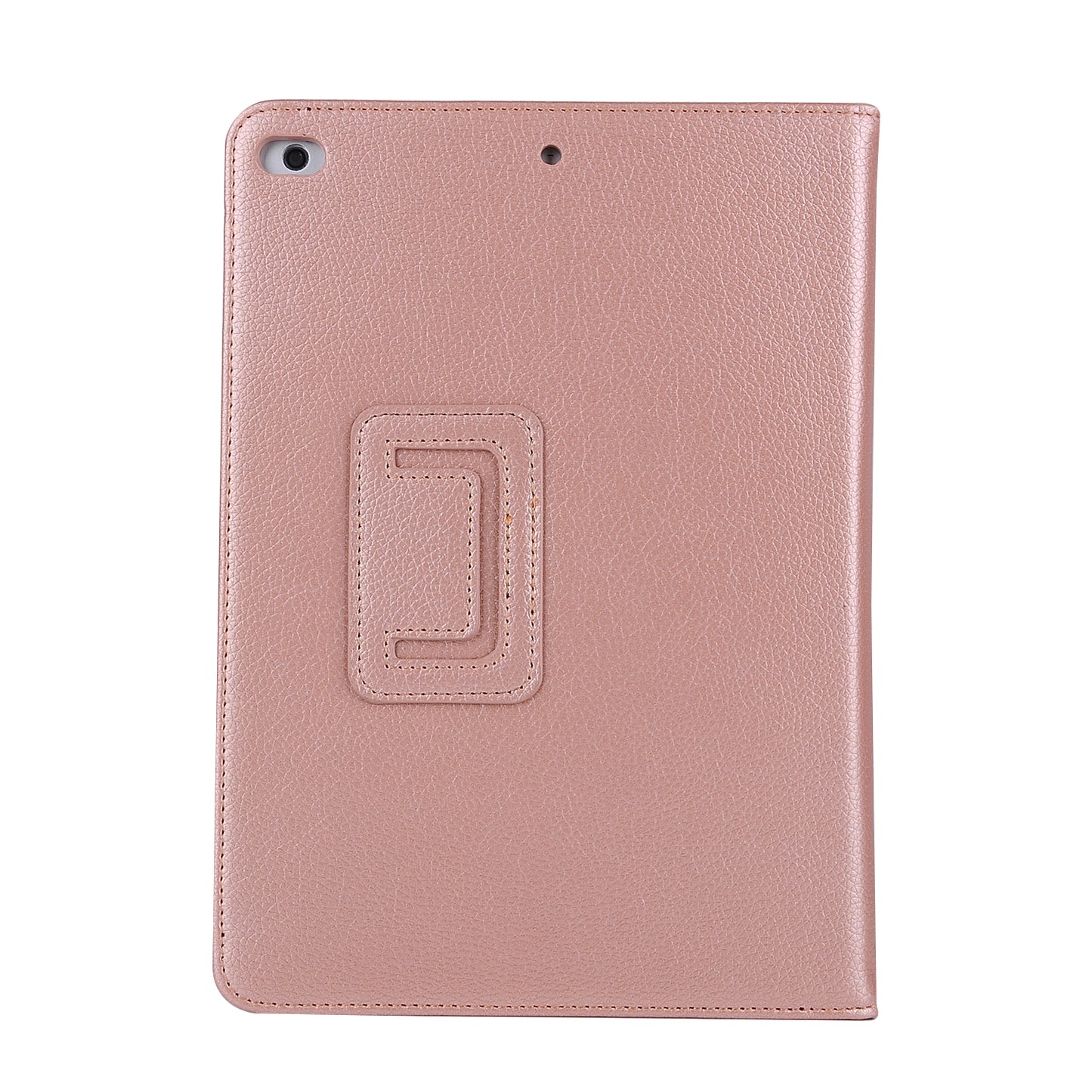 For iPad 9.7 (2018) / 9.7 (2017) Flip Stand Smart Leather Tablet Case Litchi Texture