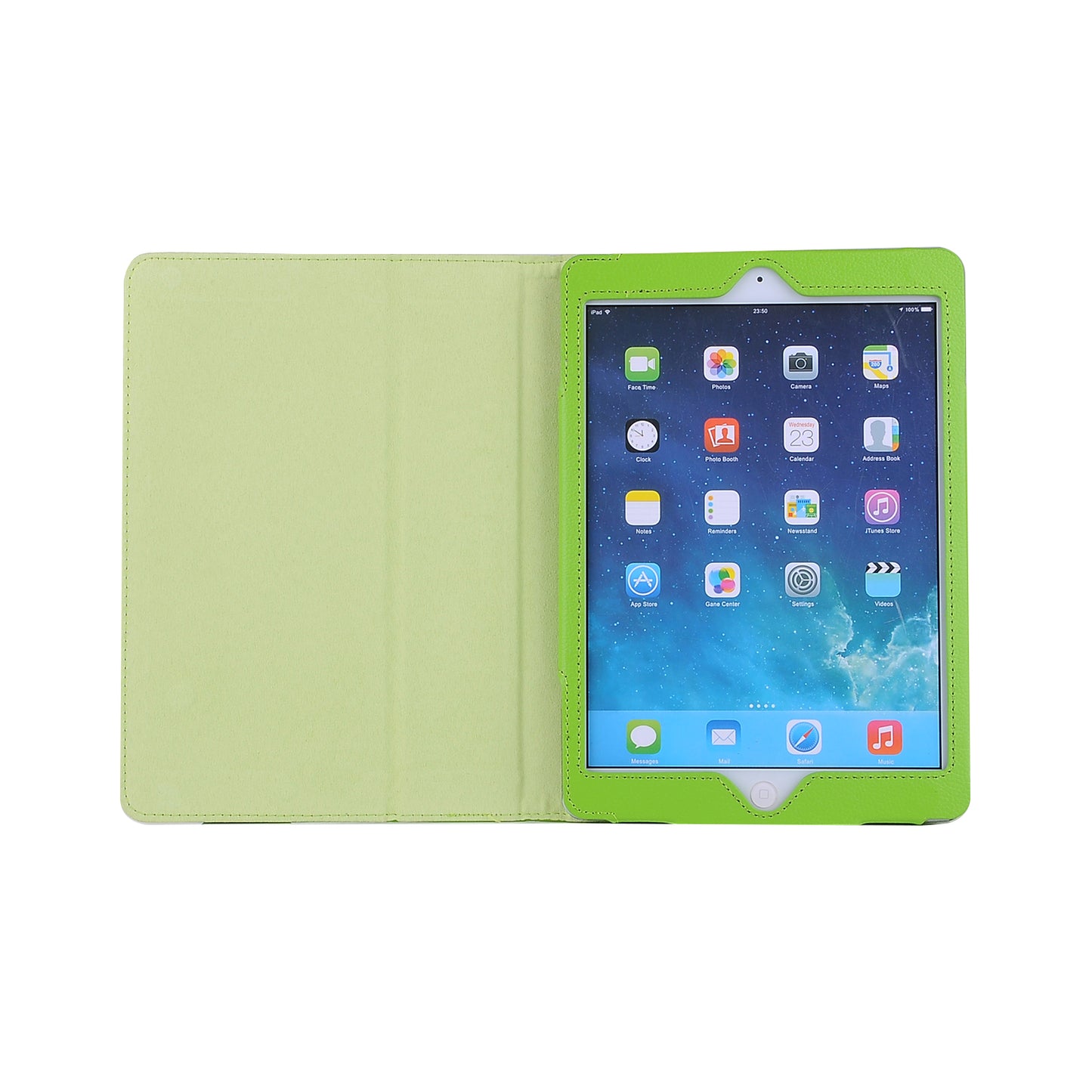 For iPad 9.7 (2018) / 9.7 (2017) Flip Stand Smart Leather Tablet Case Litchi Texture