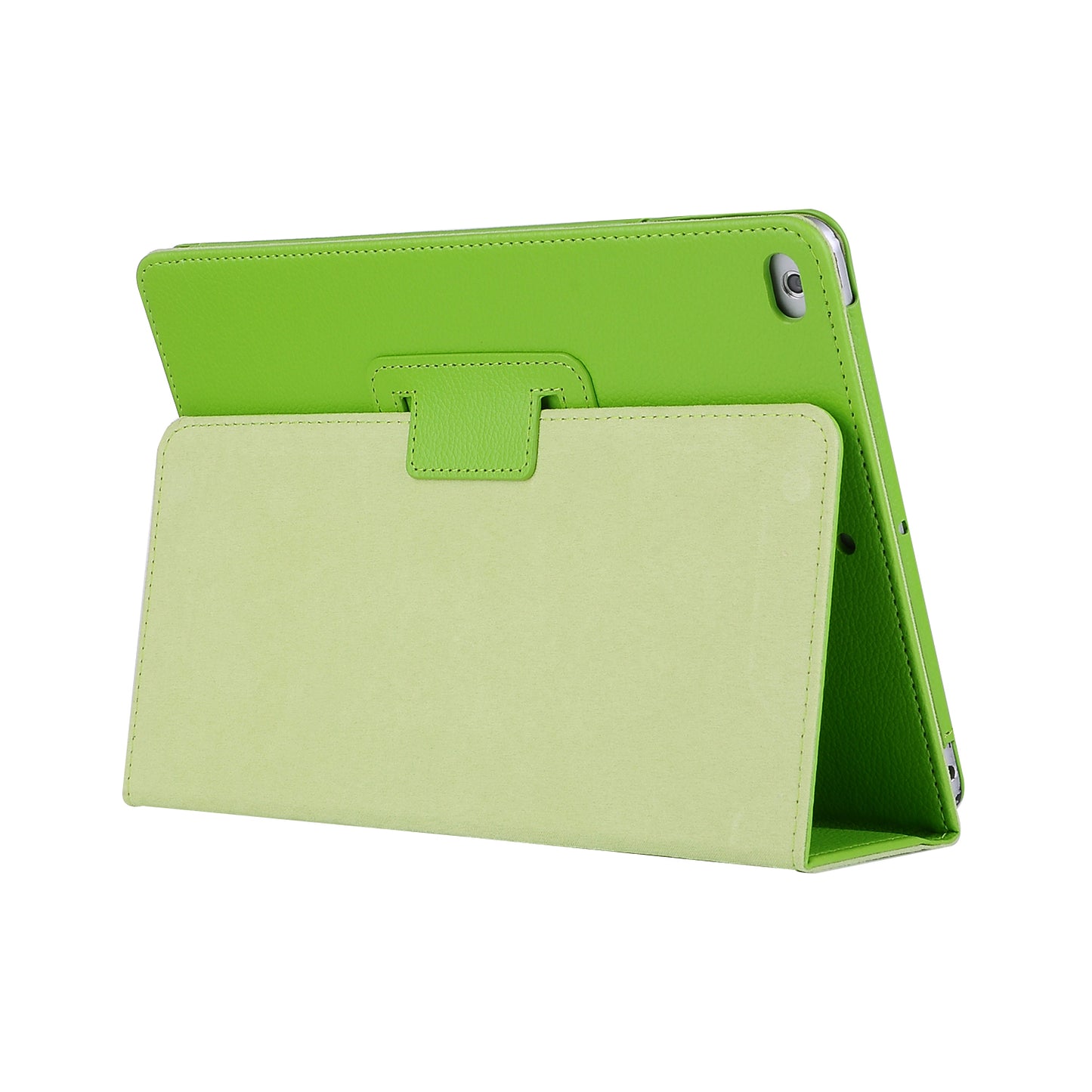 For iPad 9.7 (2018) / 9.7 (2017) Flip Stand Smart Leather Tablet Case Litchi Texture
