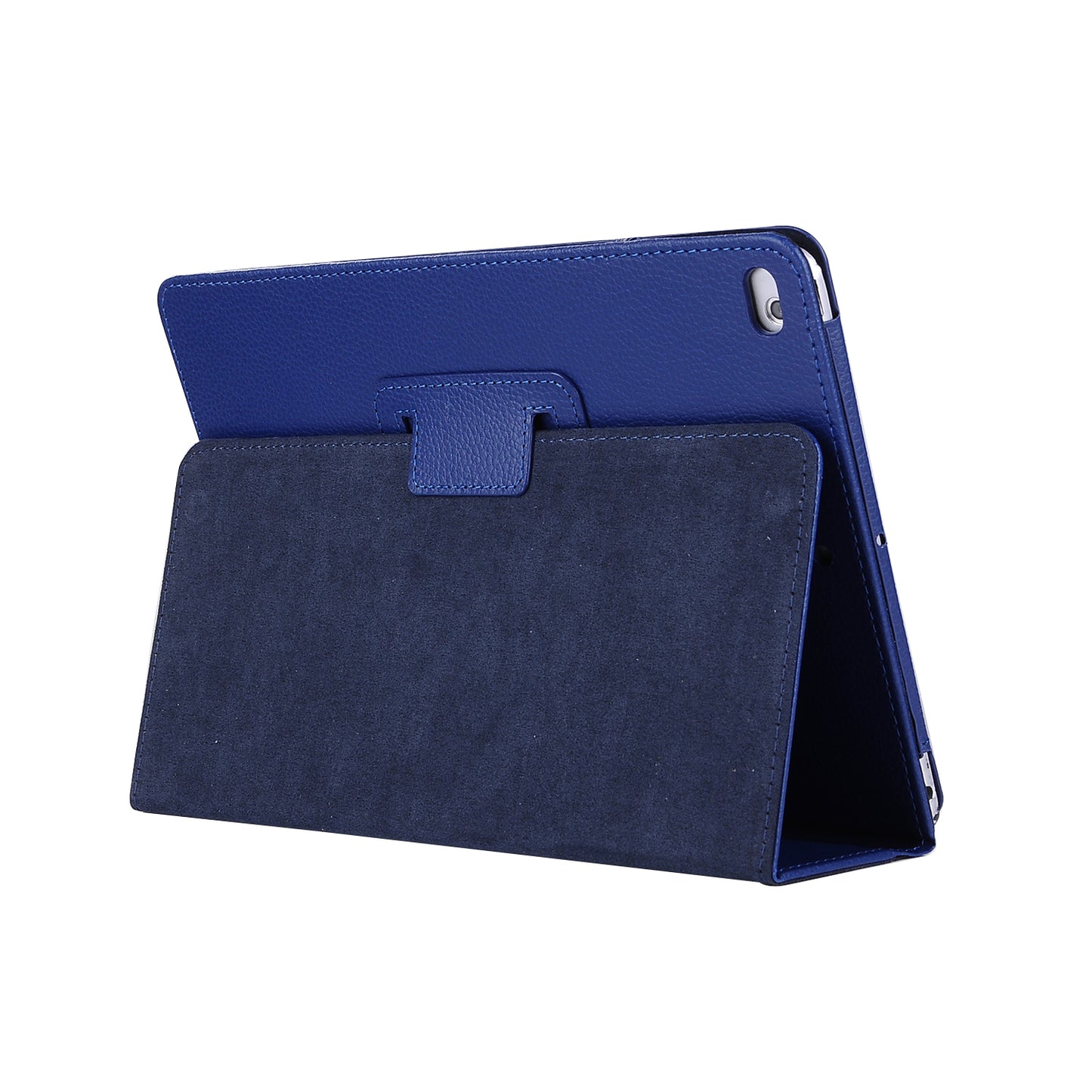 For iPad 9.7 (2018) / 9.7 (2017) Flip Stand Smart Leather Tablet Case Litchi Texture