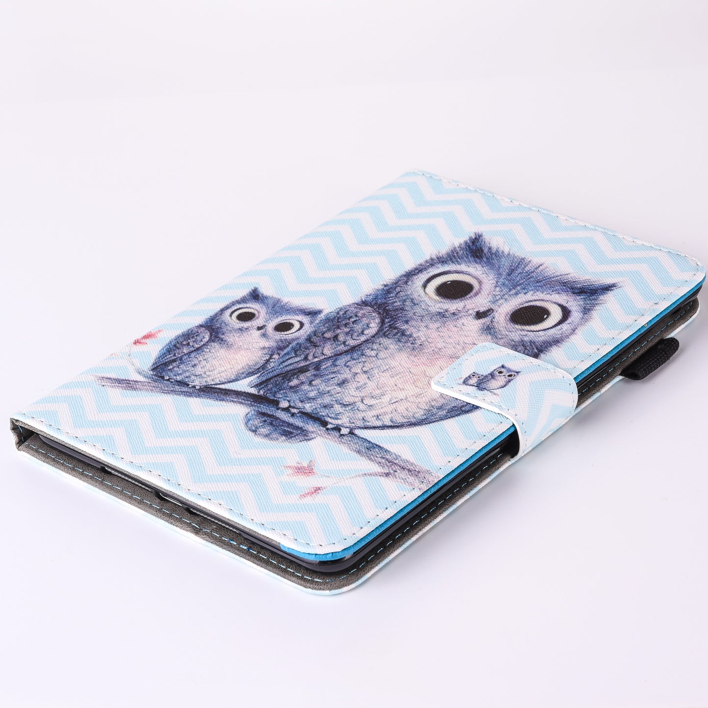 For iPad 9.7 (2018) / 9.7 (2017) Pattern Printing Leather Card Holder Tablet Case