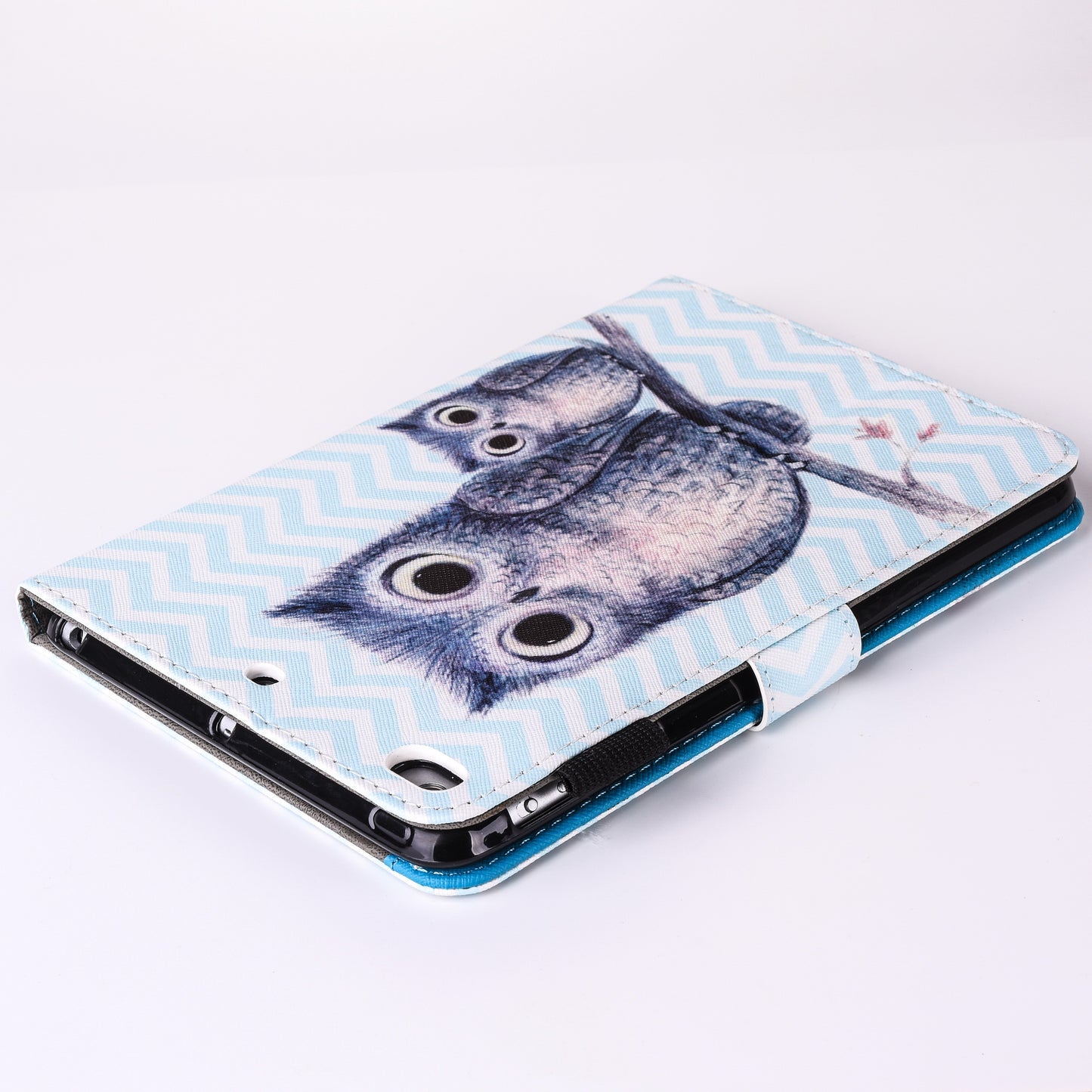 For iPad 9.7 (2018) / 9.7 (2017) Pattern Printing Leather Card Holder Tablet Case