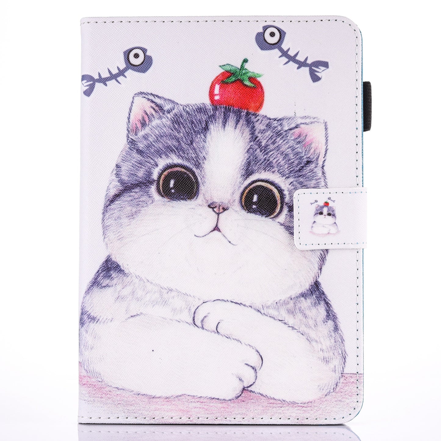 For iPad 9.7 (2018) / 9.7 (2017) Pattern Printing Leather Card Holder Tablet Case