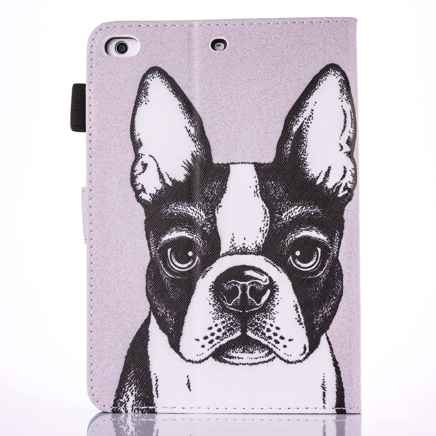 For iPad 9.7 (2018) / 9.7 (2017) Pattern Printing Leather Card Holder Tablet Case