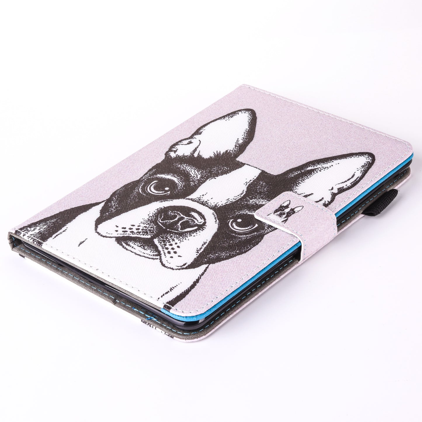 For iPad 9.7 (2018) / 9.7 (2017) Pattern Printing Leather Card Holder Tablet Case