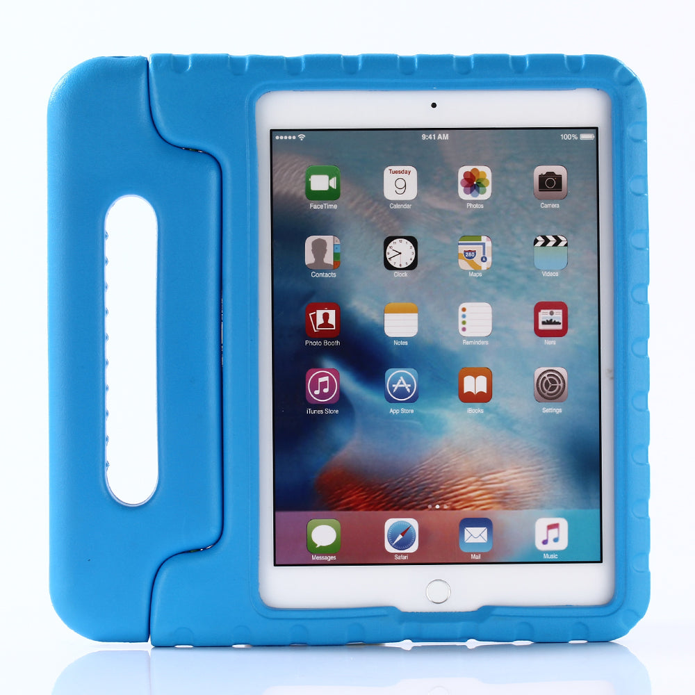 For iPad 9.7-inch (2017)/iPad 9.7-inch (2018)/iPad Air (2013)/iPad Air 2 Shockproof Kids Friendly EVA Tablet Protection Case with Handle Stand