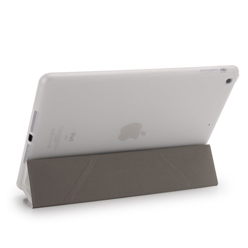 For iPad 9.7 (2018) / 9.7 (2017) Origami Smart PU Leather + TPU Tablet Casing