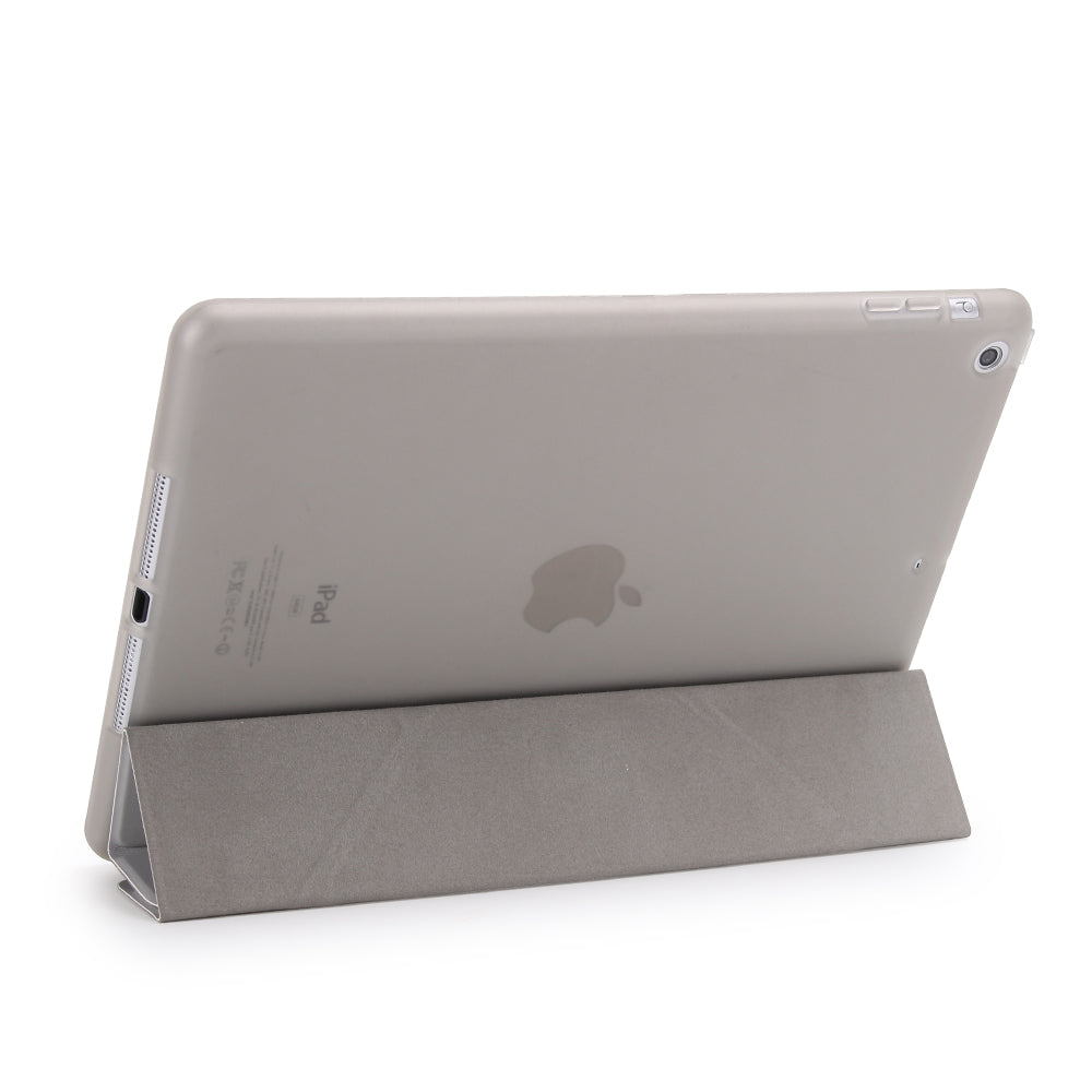 For iPad 9.7 (2018) / 9.7 (2017) Origami Smart PU Leather + TPU Tablet Casing