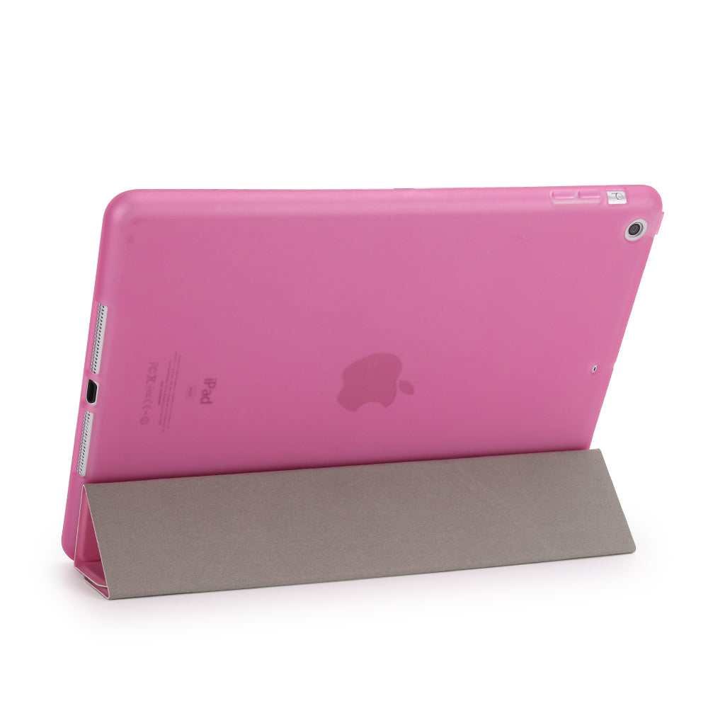For iPad 9.7 (2018) / 9.7 (2017) Origami Smart PU Leather + TPU Tablet Casing