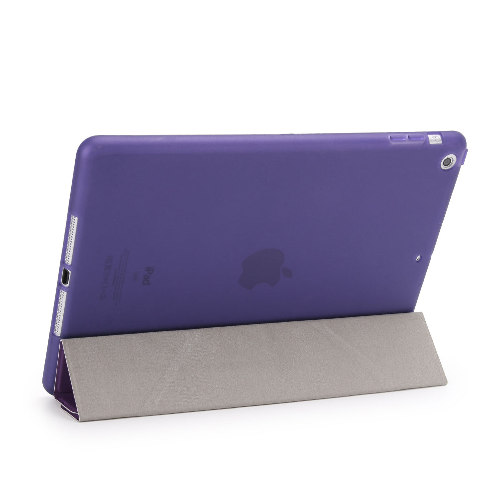 For iPad 9.7 (2018) / 9.7 (2017) Origami Smart PU Leather + TPU Tablet Casing