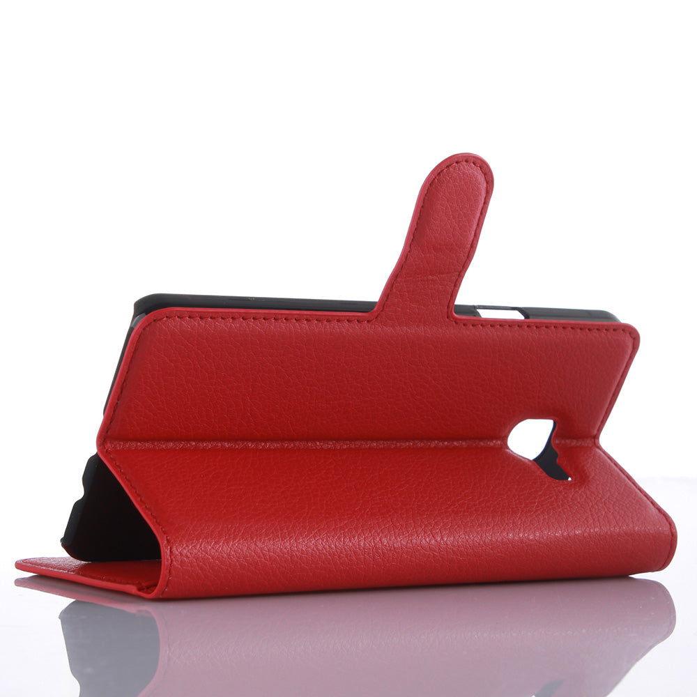 Litchi Leather Case Wallet for Samsung Galaxy A5 SM-A510F (2016)