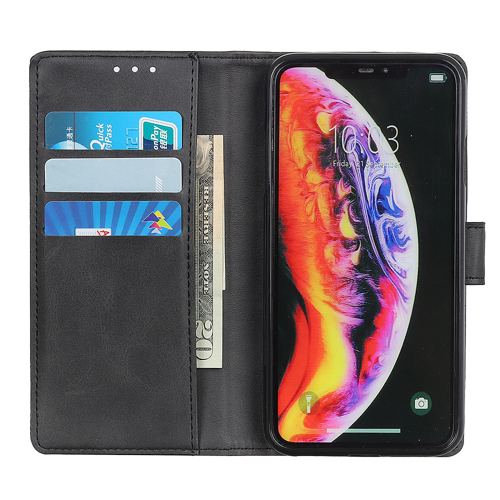 Matte PU Leather Wallet Stand Phone Case for Samsung Galaxy S10 5G