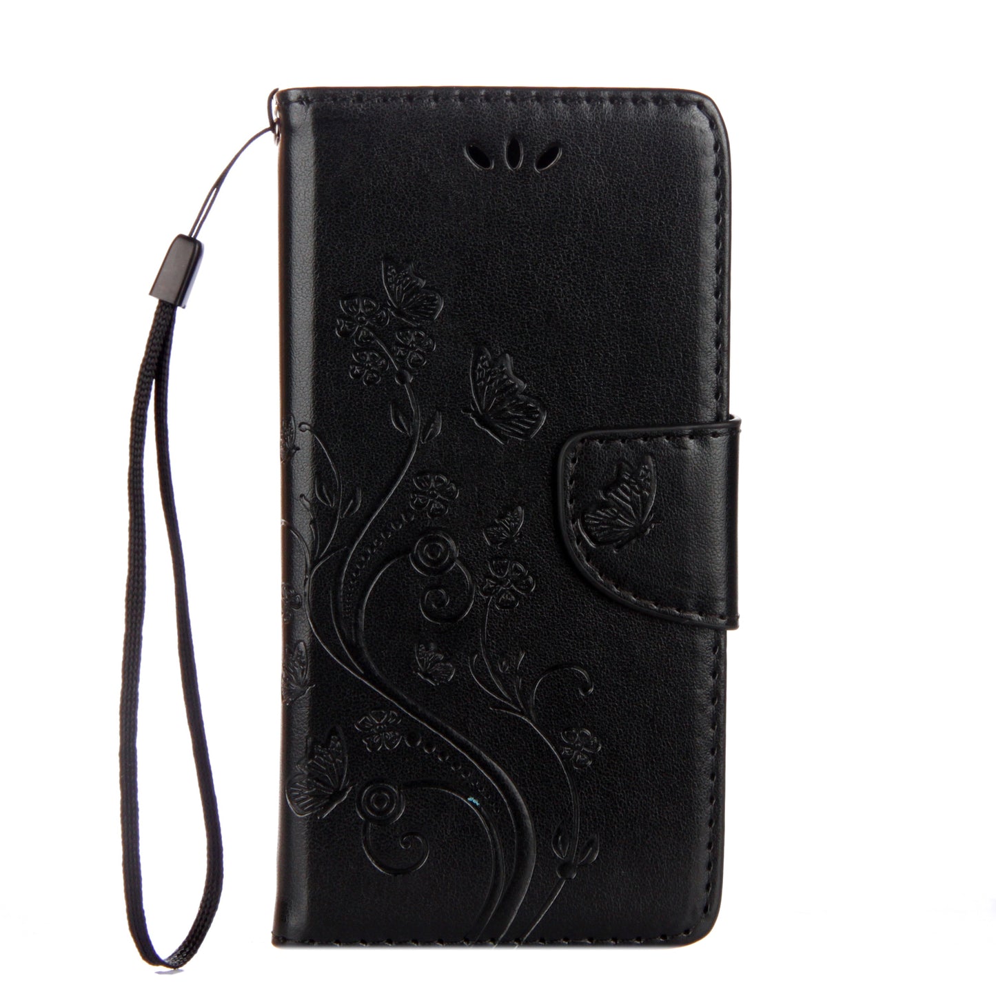 Imprint Butterfly Flower PU Leather Wallet Case for Samsung Galaxy Xcover 4s