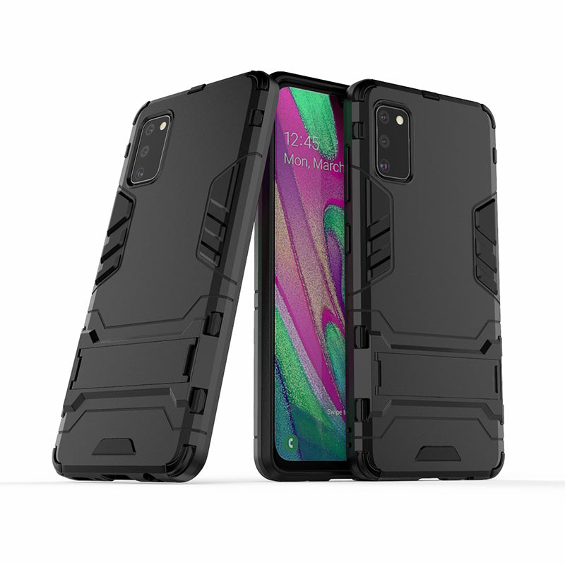 2 in 1 Hybrid PC + TPU Kickstand Mobile Case for Samsung Galaxy A41 (Global Version)