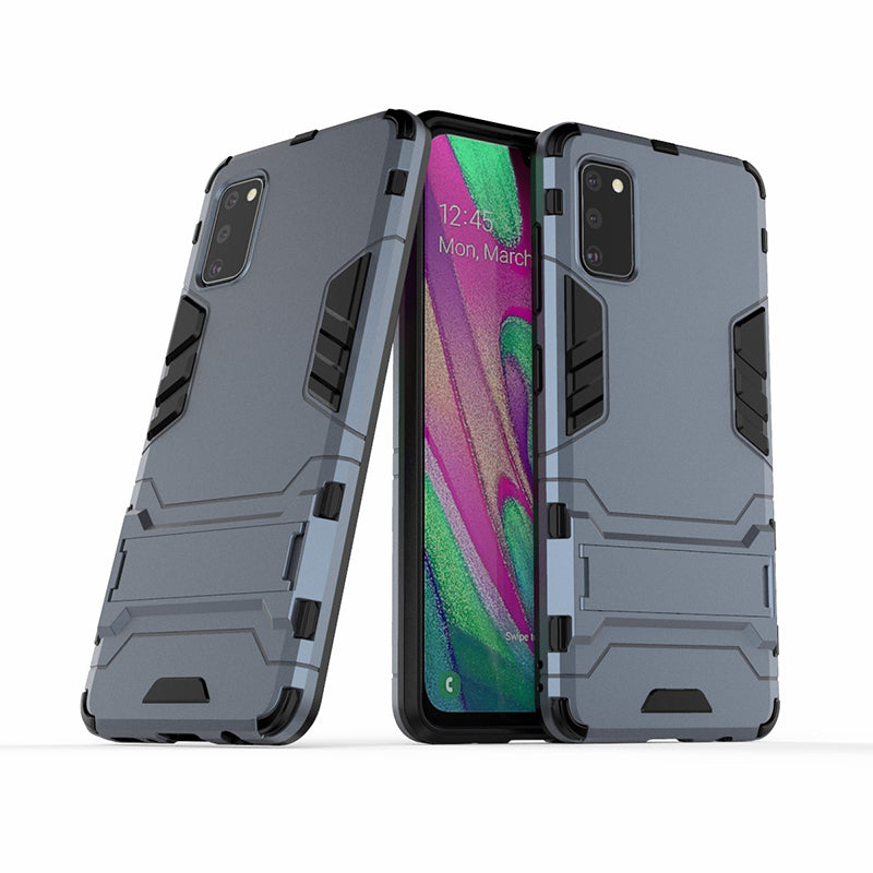 2 in 1 Hybrid PC + TPU Kickstand Mobile Case for Samsung Galaxy A41 (Global Version)