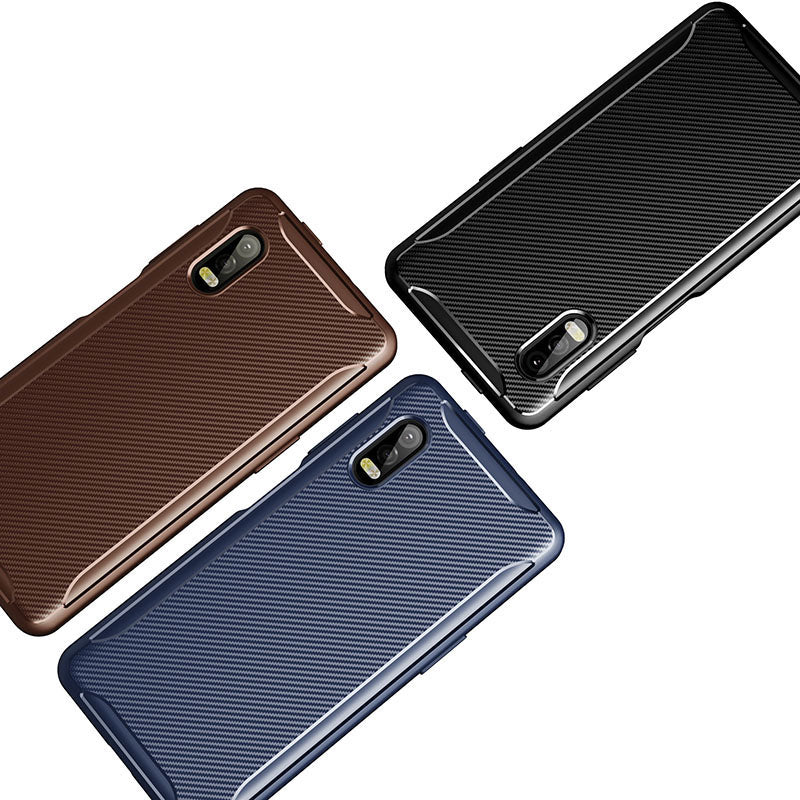 Drop Resistant Carbon Fiber TPU Case for Samsung Galaxy Xcover Pro