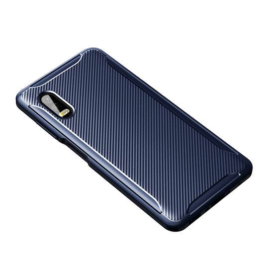 Drop Resistant Carbon Fiber TPU Case for Samsung Galaxy Xcover Pro