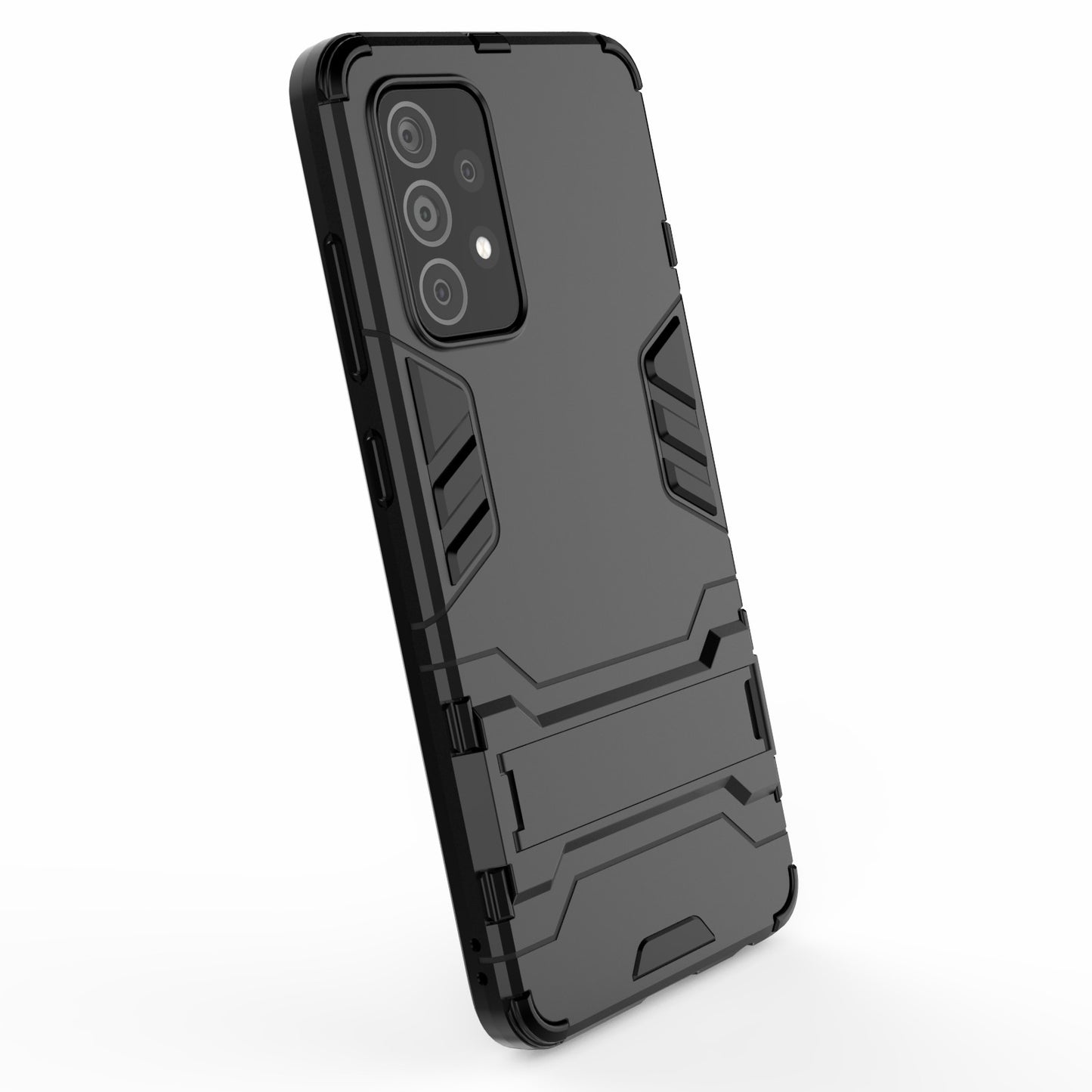 2 in 1 Kickstand Protector Plastic + TPU Hybrid Cover for Samsung Galaxy A52 4G/5G / A52s 5G