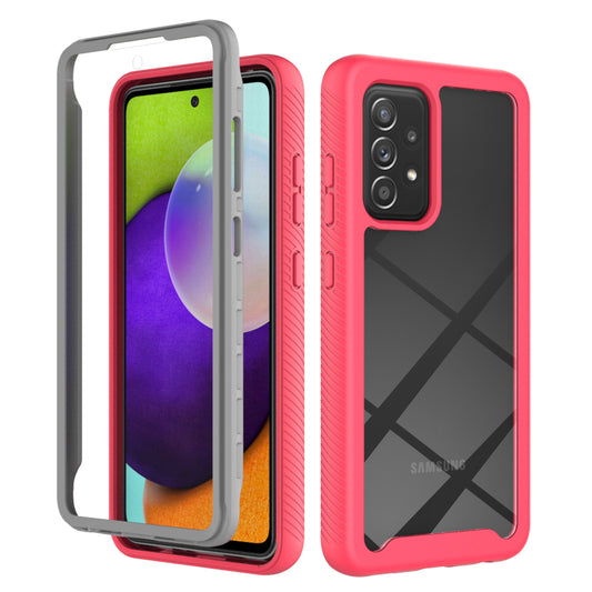 Full-Coverage Protection PET Screen Protector + PC+TPU Protective Case for Samsung Galaxy A52 4G/5G / A52s 5G / A52s 5G