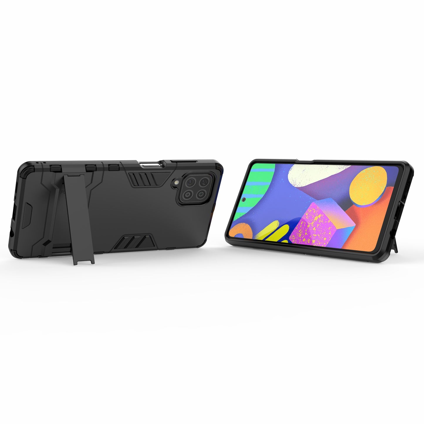 2-in-1 Kickstand PC + TPU Combo Phone Shell for Samsung Galaxy F62 / M62