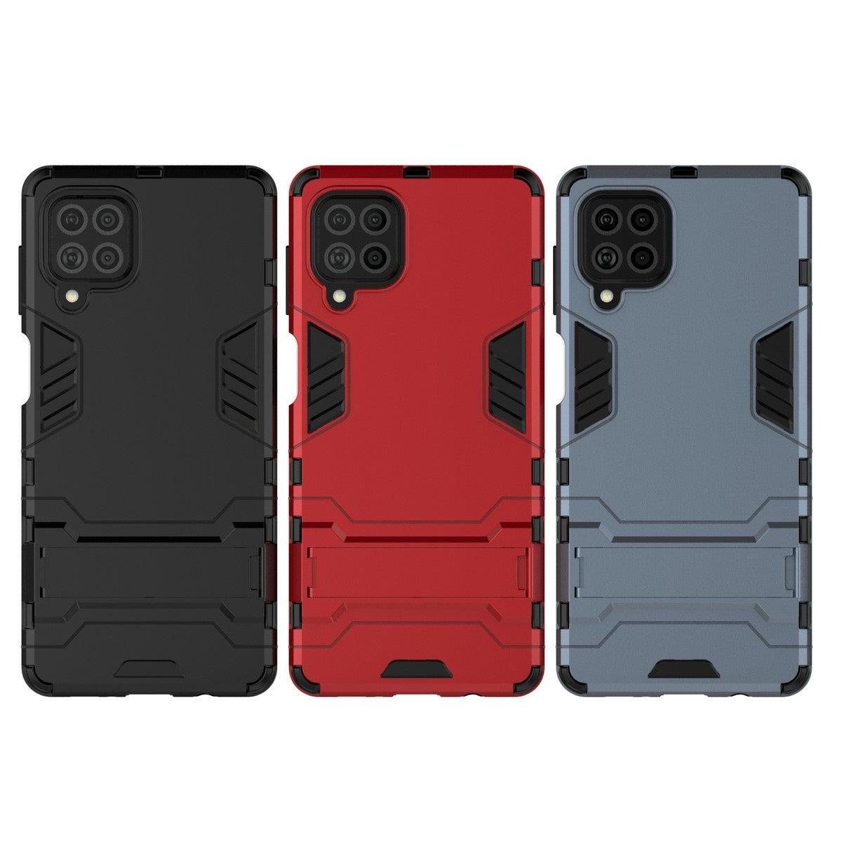 2-in-1 Kickstand PC + TPU Combo Phone Shell for Samsung Galaxy F62 / M62