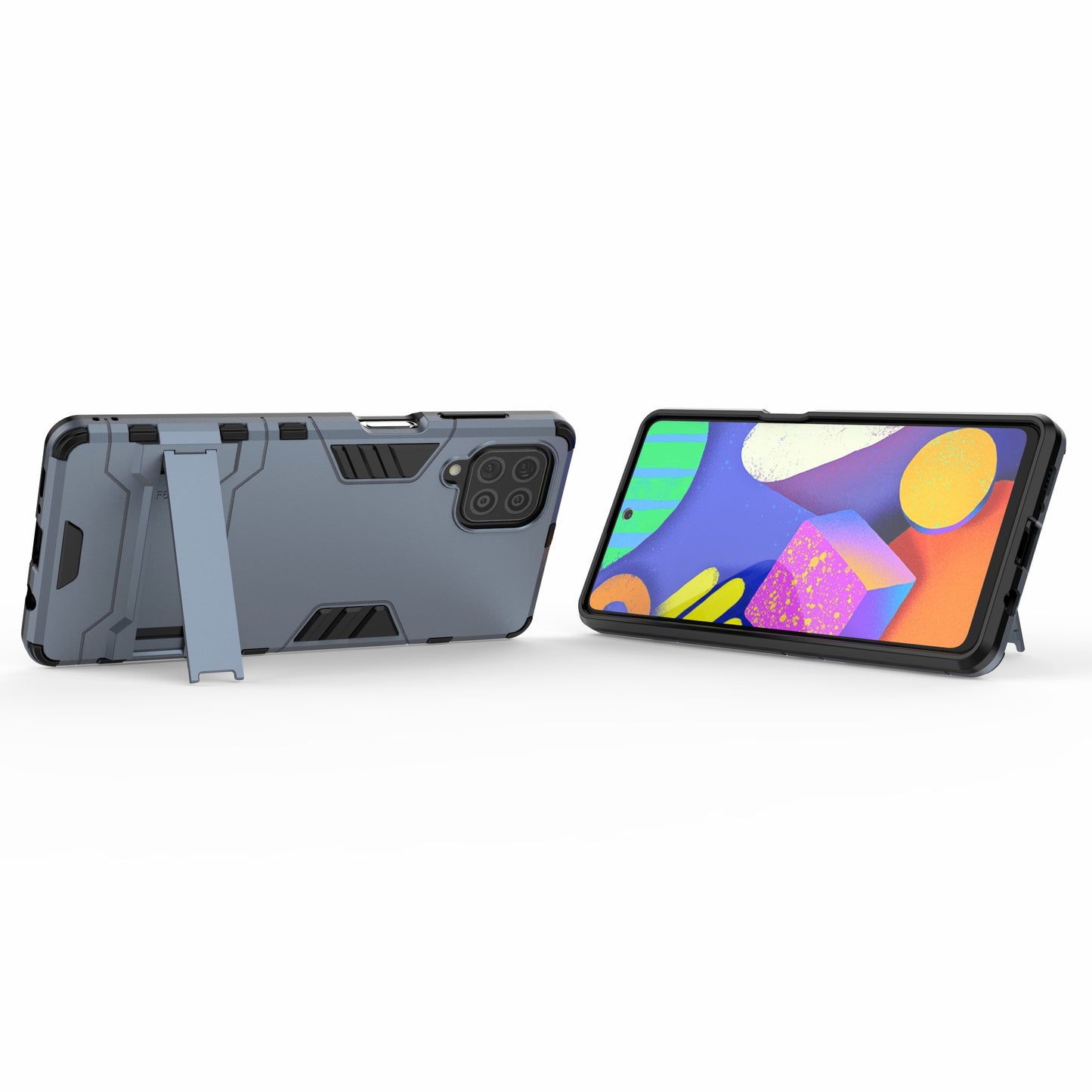 2-in-1 Kickstand PC + TPU Combo Phone Shell for Samsung Galaxy F62 / M62
