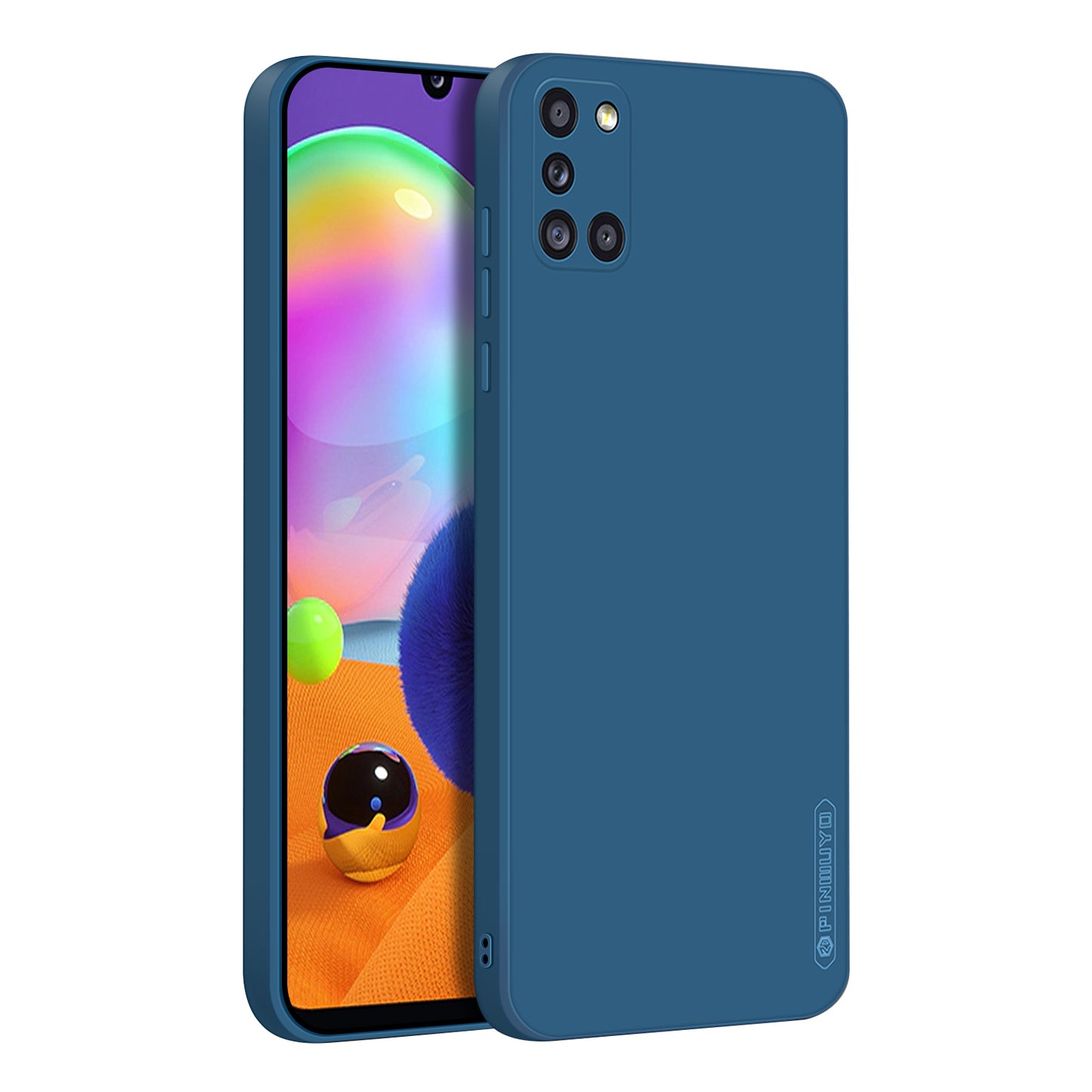 Silky-Soft Touch Soft Silicone Precise Cutouts Protective Phone Case for Samsung Galaxy A31 (International Version)