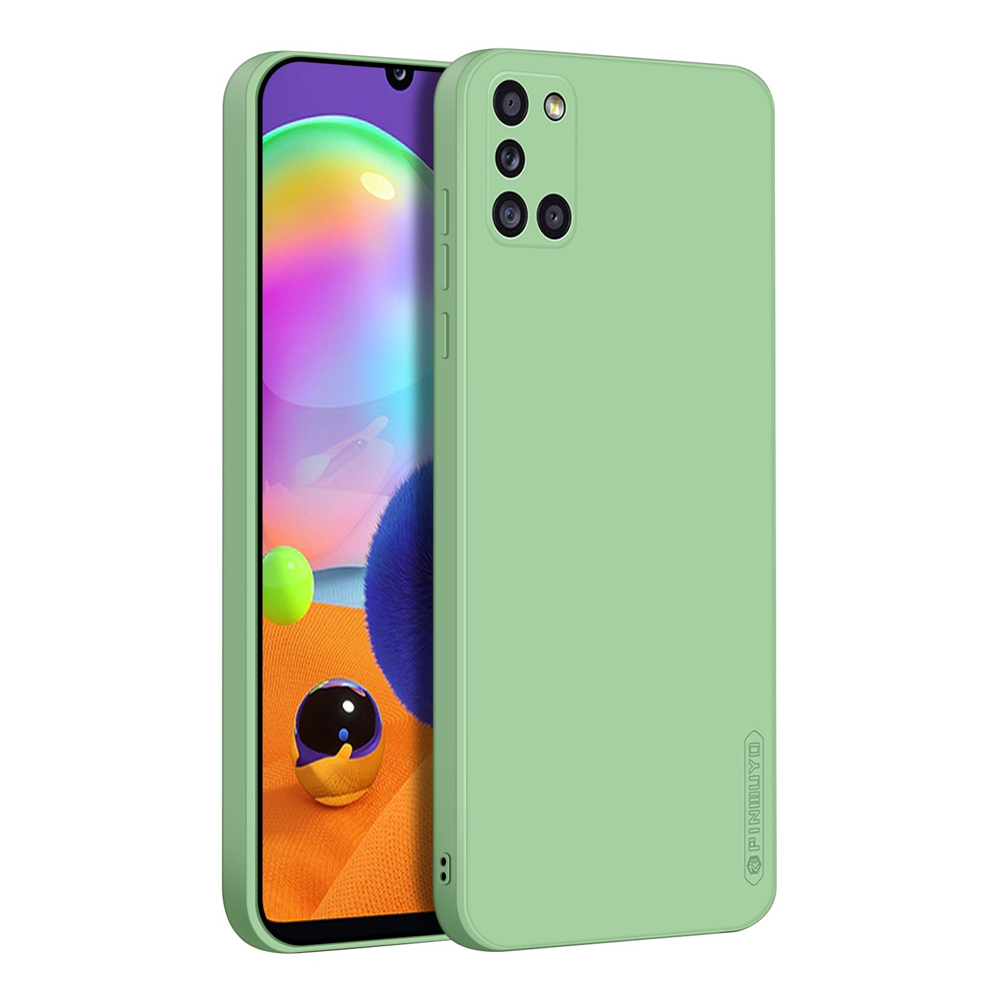 Silky-Soft Touch Soft Silicone Precise Cutouts Protective Phone Case for Samsung Galaxy A31 (International Version)